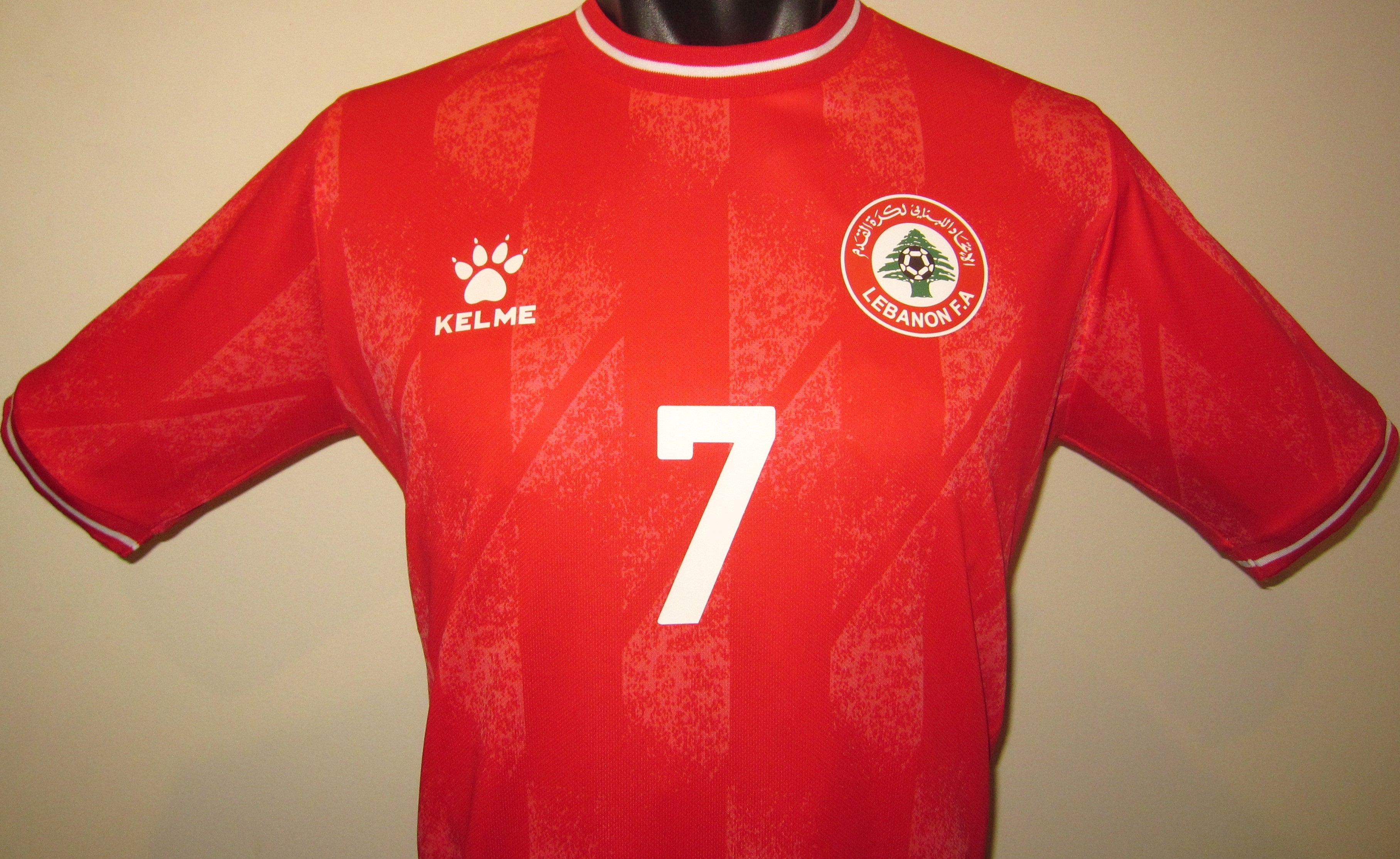 Lebanon 2023-24 Home (#7- MAATOUK) Jersey/Shirt