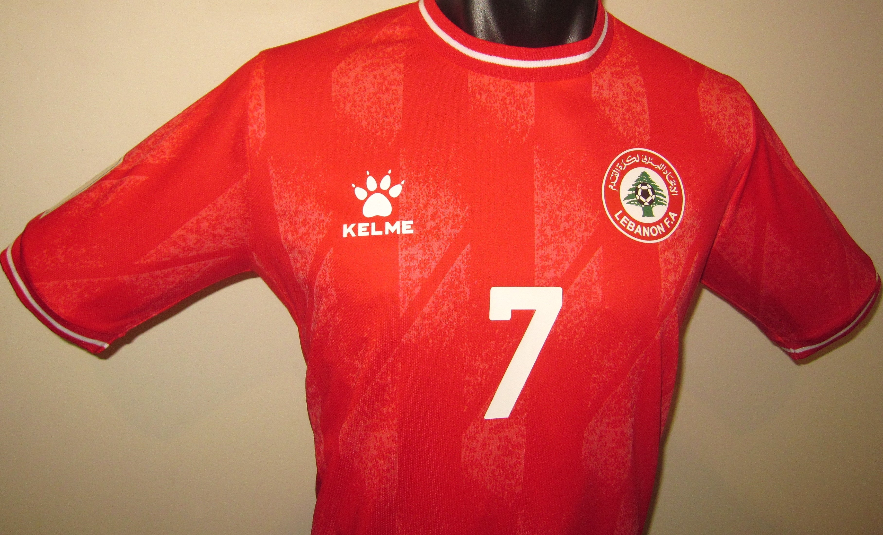 Lebanon 2023-24 Home (#7- MAATOUK) Jersey/Shirt