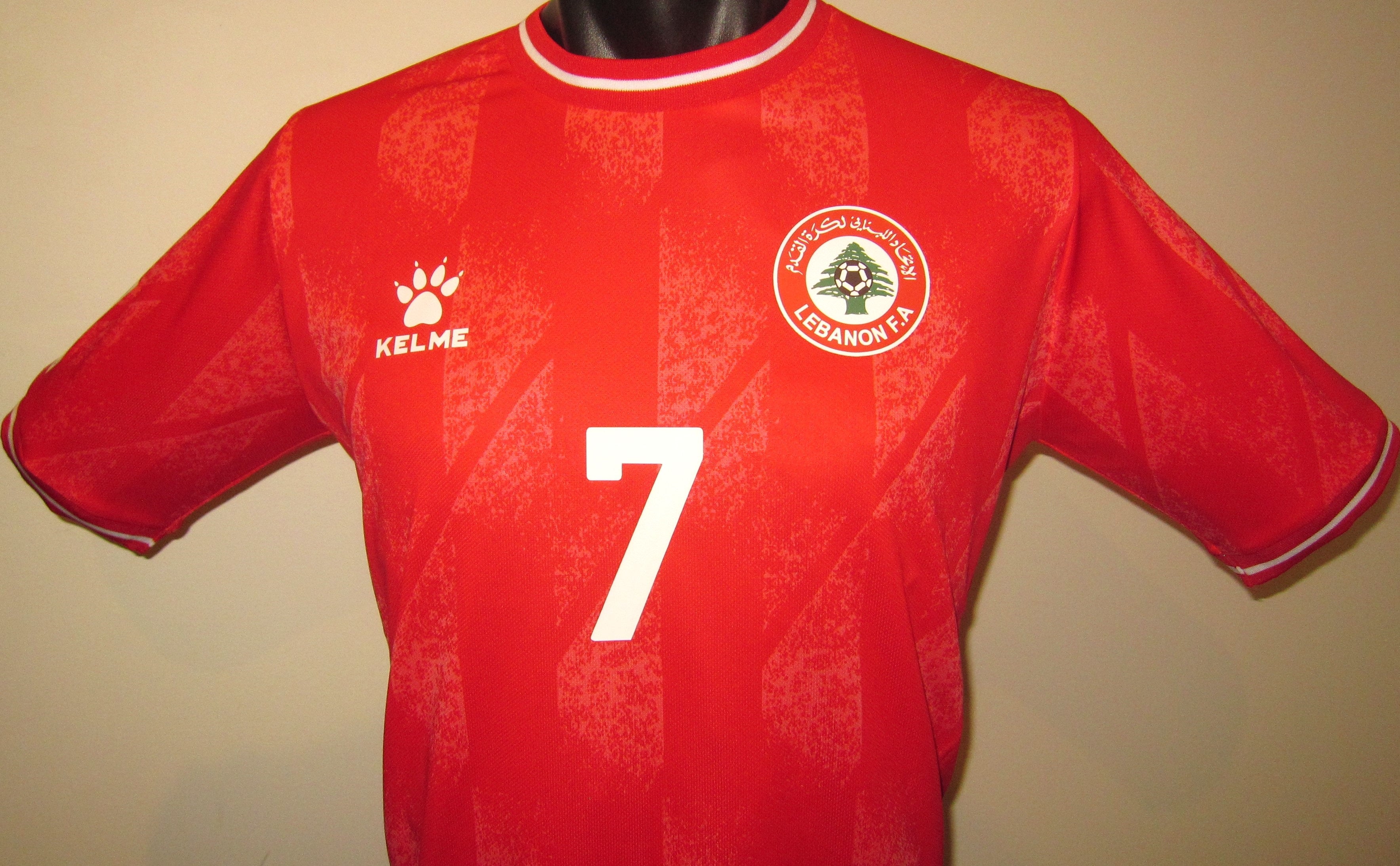 Lebanon 2023-24 Home (#7- MAATOUK) Jersey/Shirt