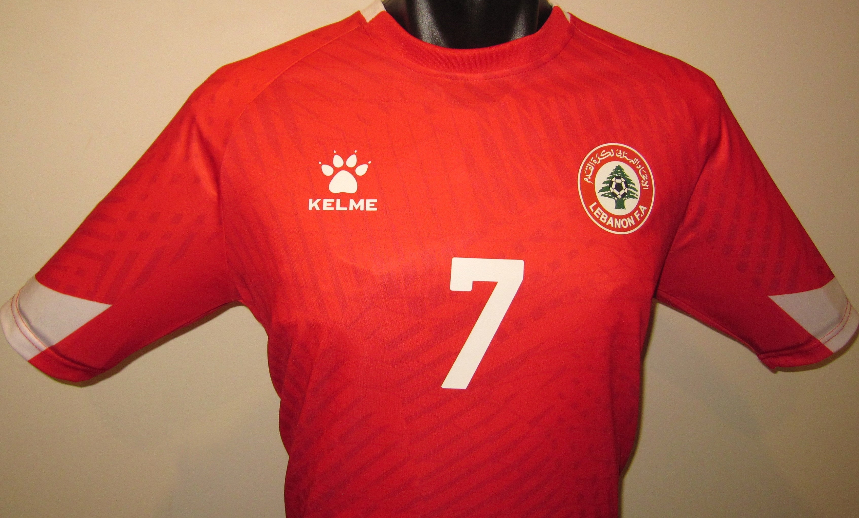 Lebanon 2024-25 Home (H. MAATOUK #7) Jersey/Shirt