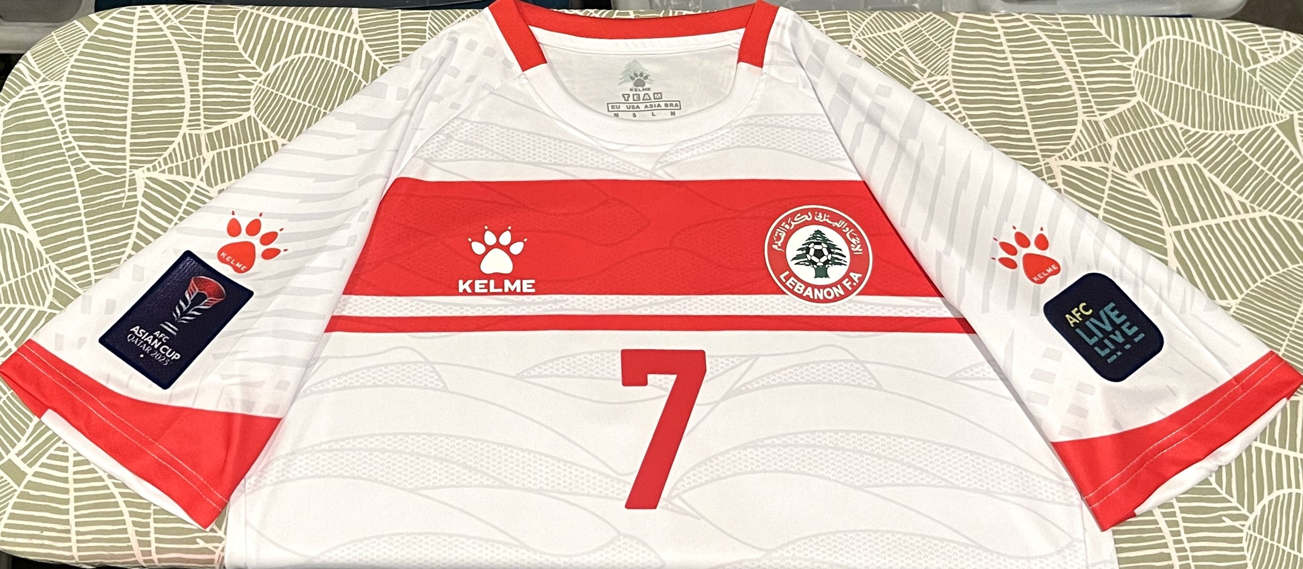 Lebanon 2024-25 Away (H. MAATOUK #7) Jersey/Shirt