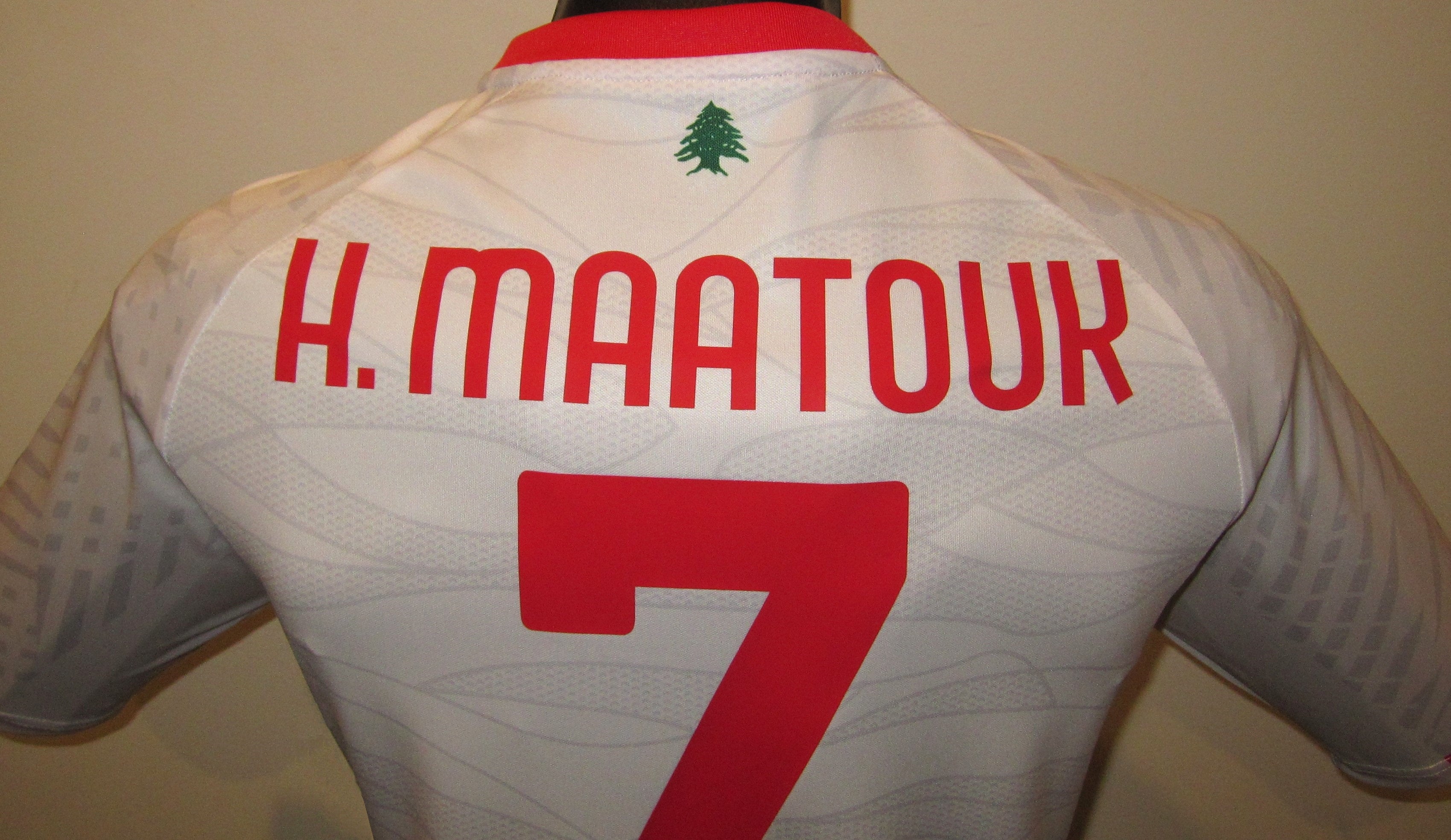 Lebanon 2024-25 Away (H. MAATOUK #7) Jersey/Shirt