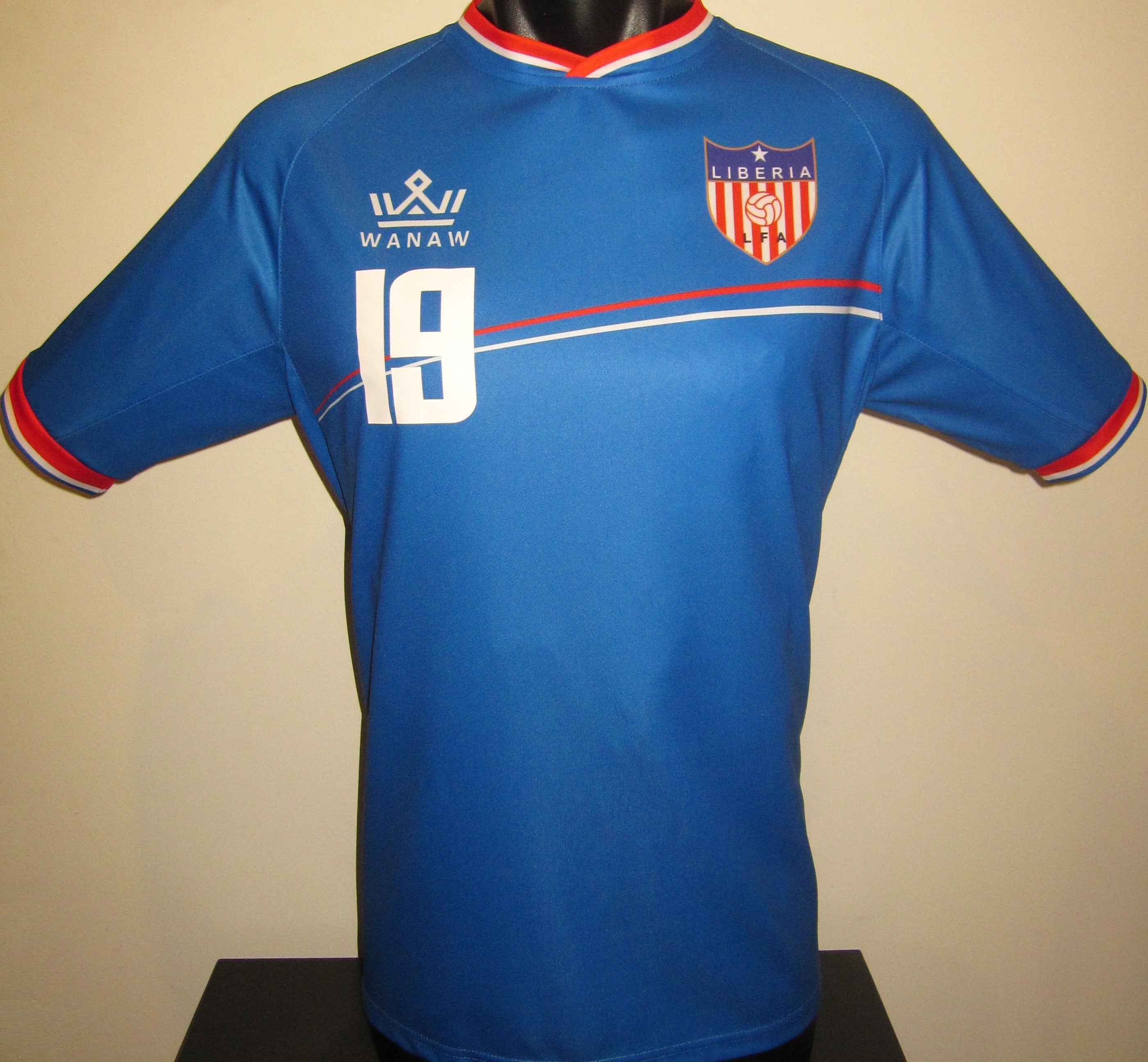 Liberia 2025-26 Home (#19- DORLEY) Jersey/Shirt