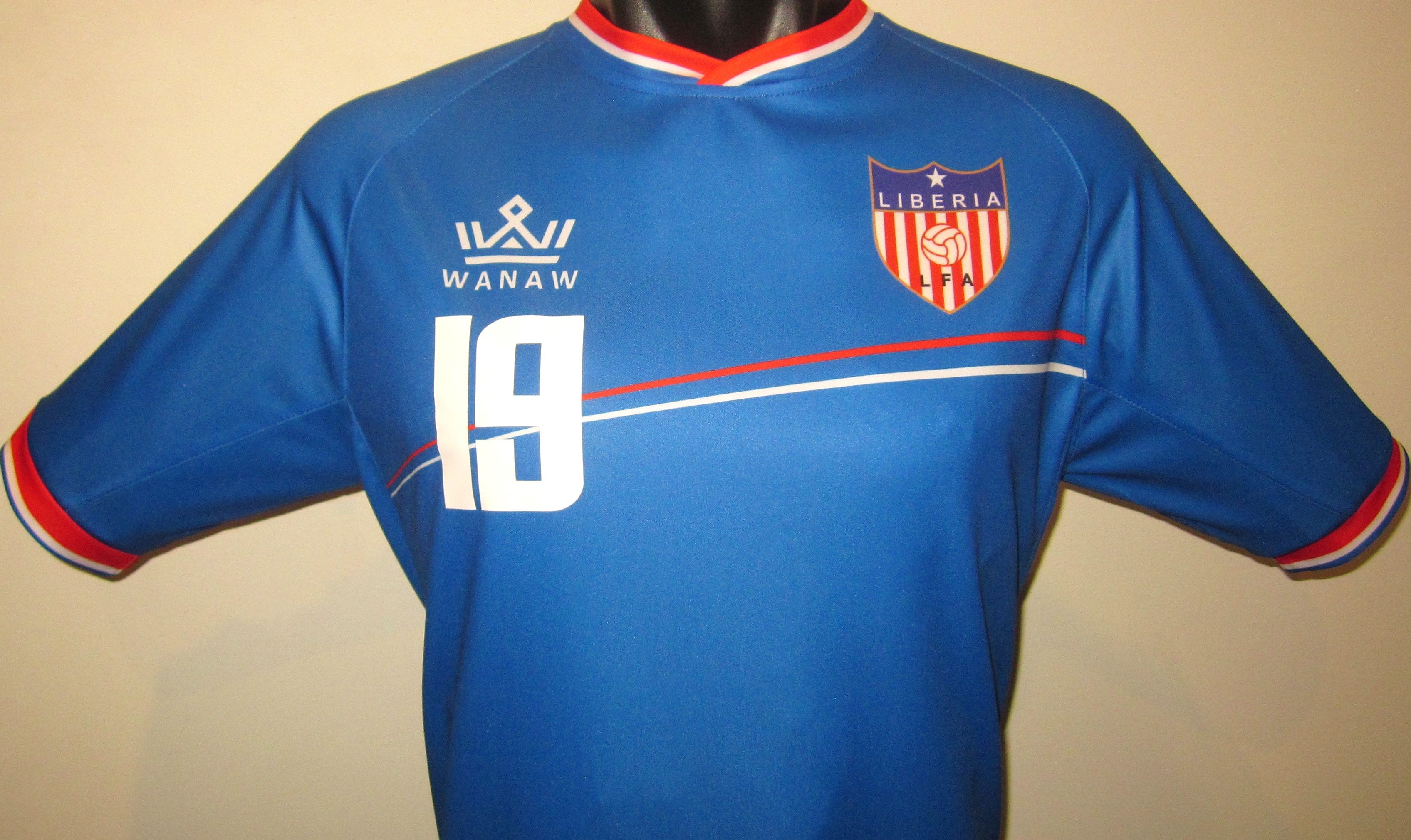 Liberia 2025-26 Home (#19- DORLEY) Jersey/Shirt