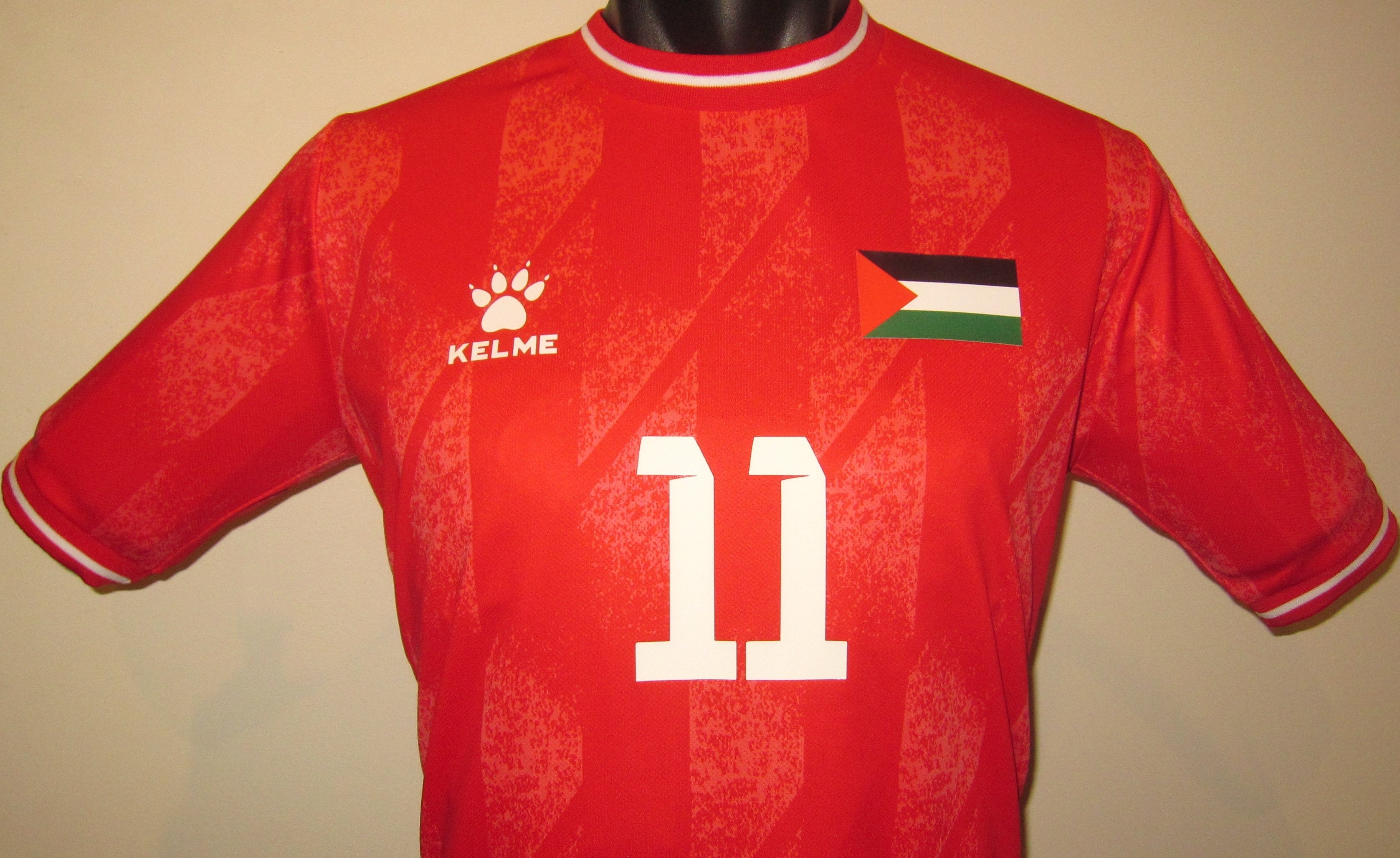 Palestine 2023-24 Home (O. DABBAGH #11) Jersey/Shirt