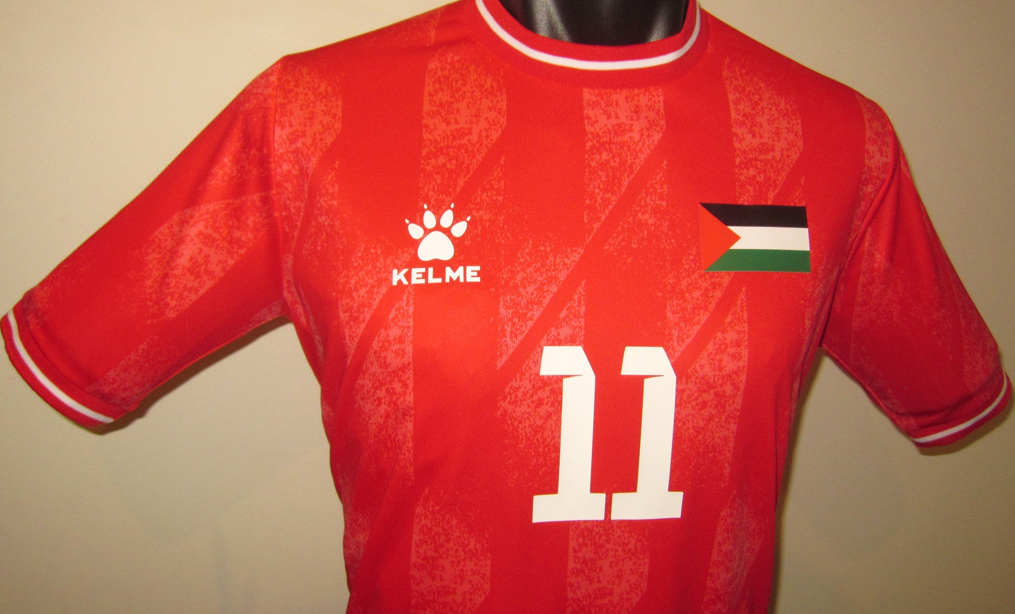 Palestine 2023-24 Home (O. DABBAGH #11) Jersey/Shirt