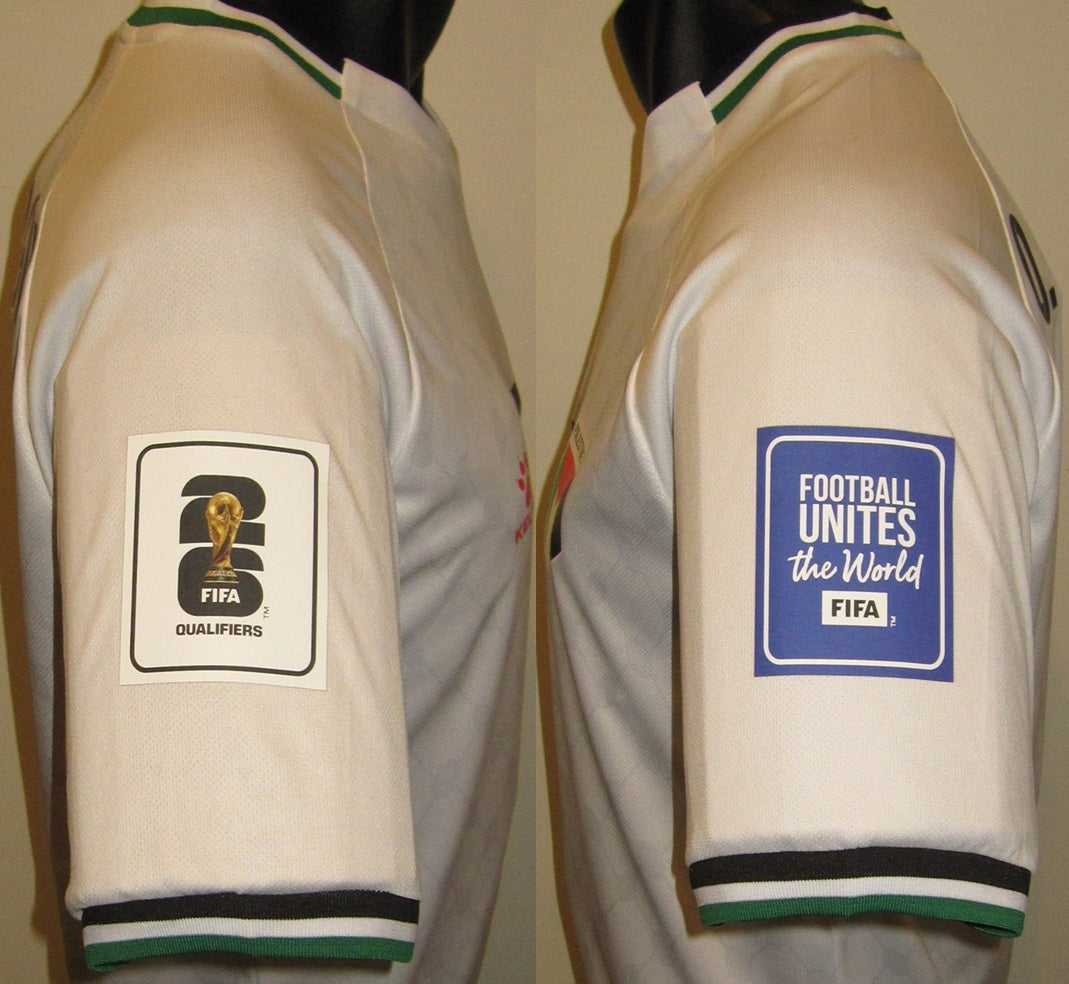 Palestine 2024-25 Away (O. DABBAGH #11) Jersey/Shirt
