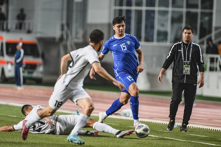 Uzbekistan 2023 Home (KHUSANOV #15) Jersey/Shirt
