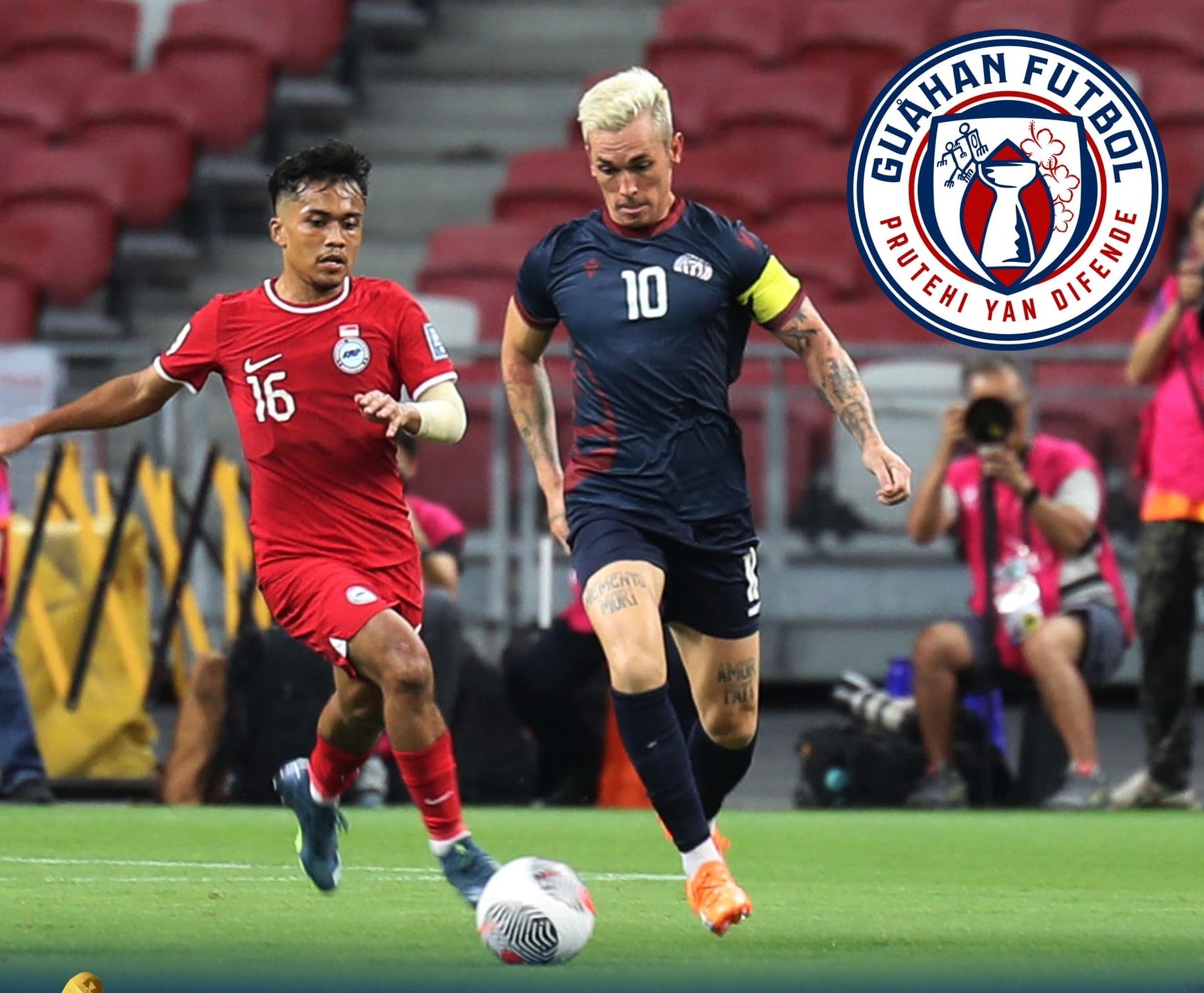 Guam 2023-24 Home (#10- CUNLIFFE) Jersey/Shirt