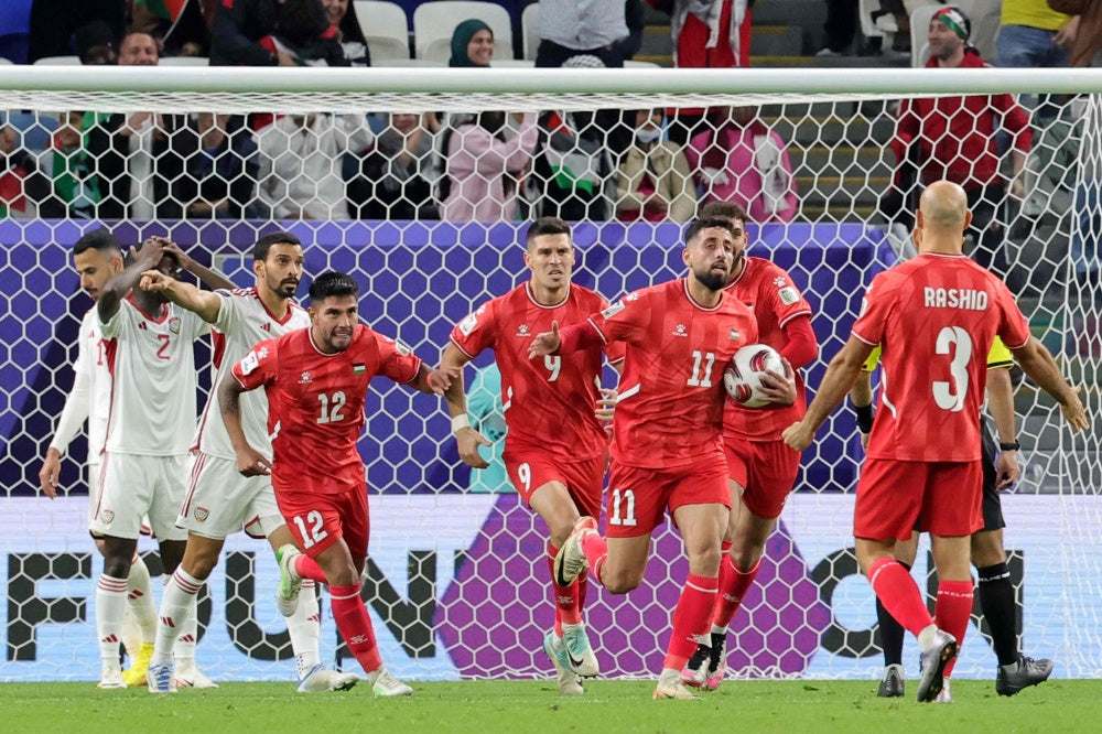 Palestine 2023-24 Home (O. DABBAGH #11) Jersey/Shirt