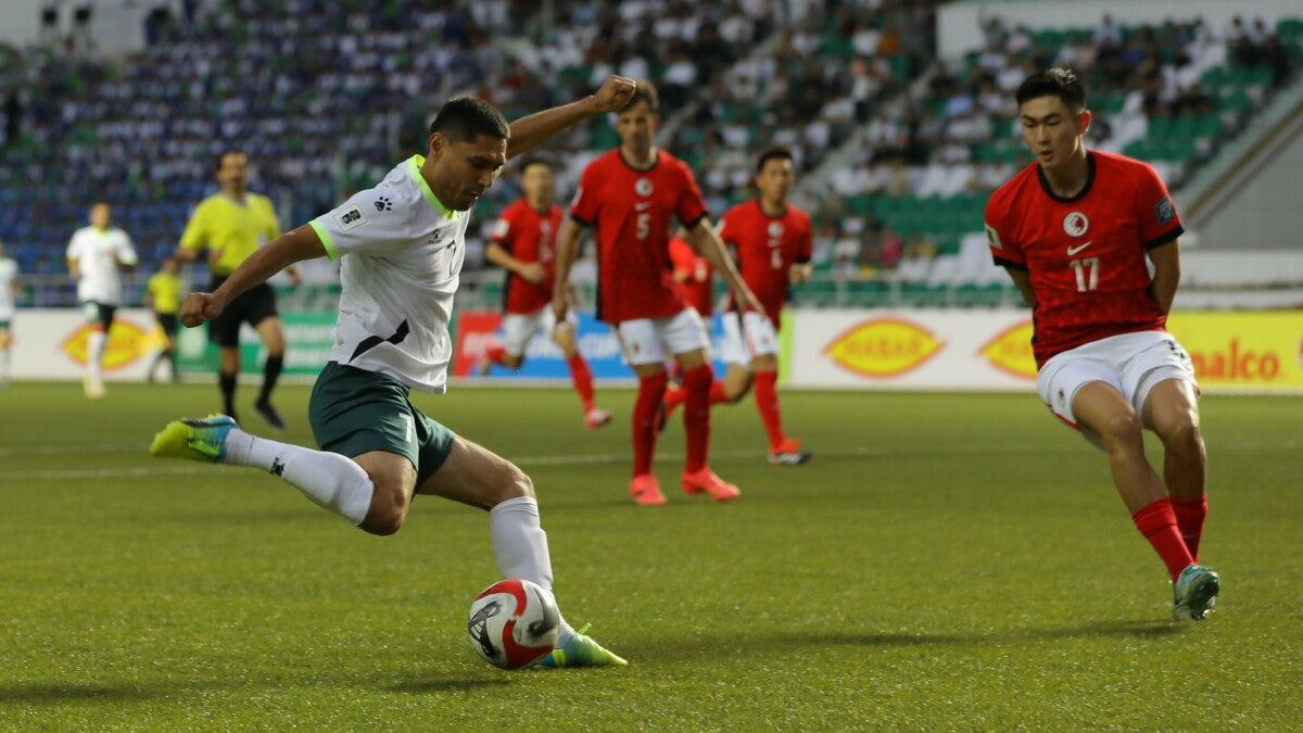 Turkmenistan 2025 Away (#7- AMANOV) Jersey/Shirt