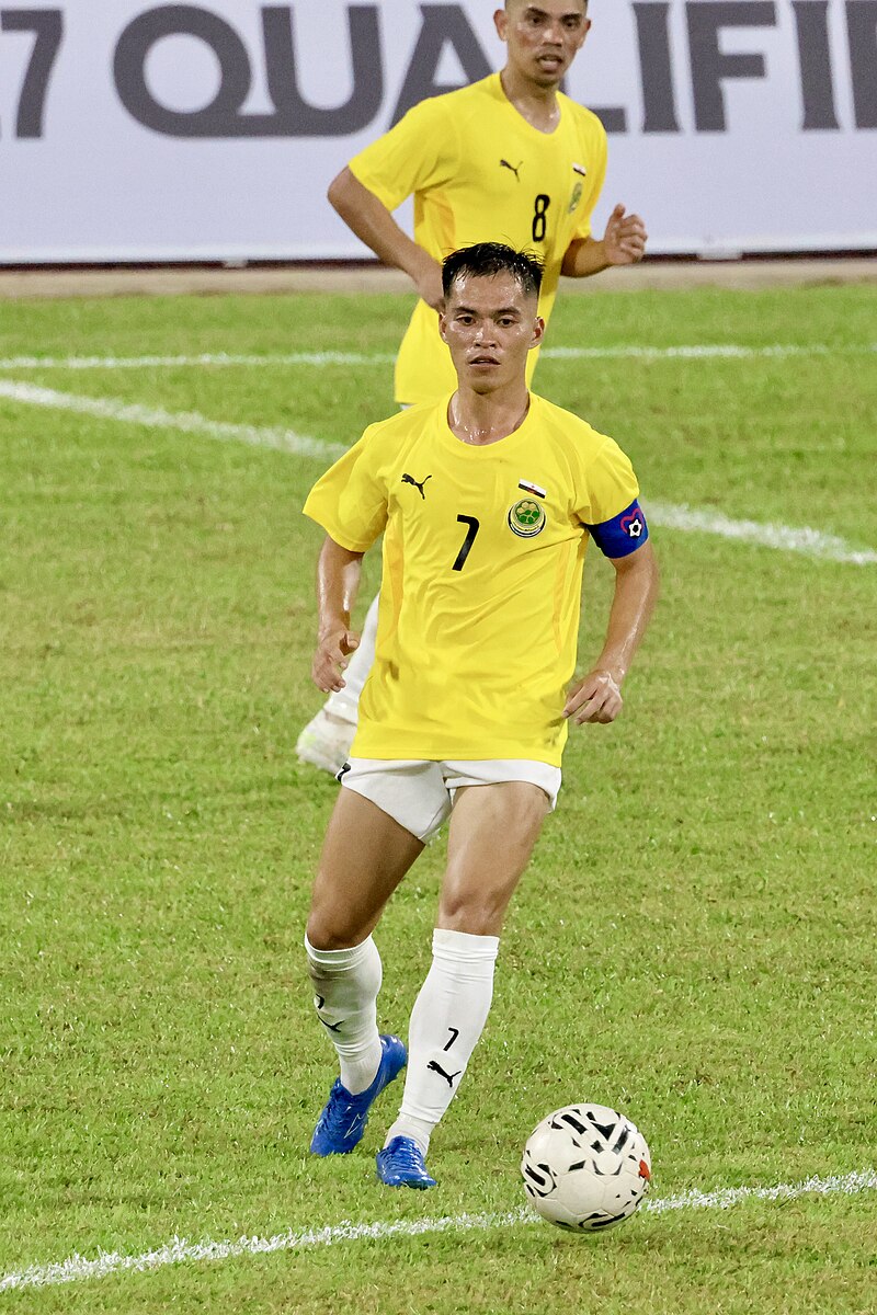 Brunei 2024-25 Home (#7- AZWAN) Jersey/Shirt