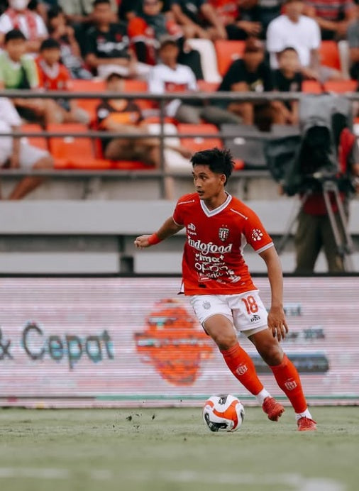 Bali United 2025-26 Home (KADEK AGUNG #18) Jersey/Shirt (PLAYER VERSION)