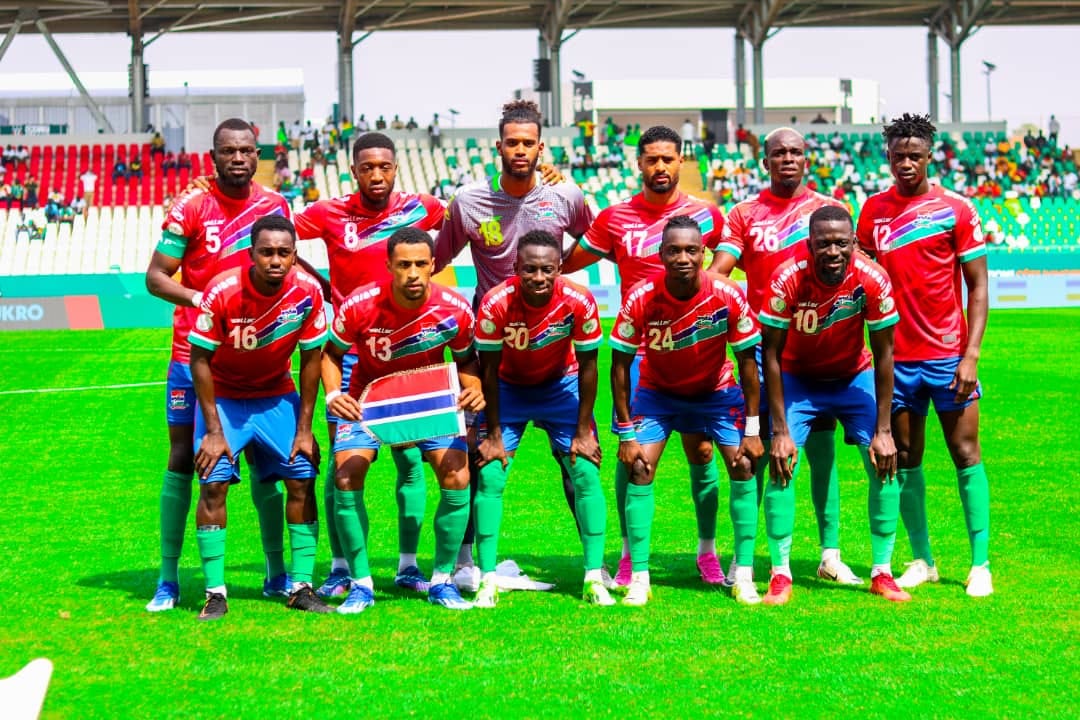 Gambia 2024-25 Home (Y. MINTEH #20) Jersey/Shirt