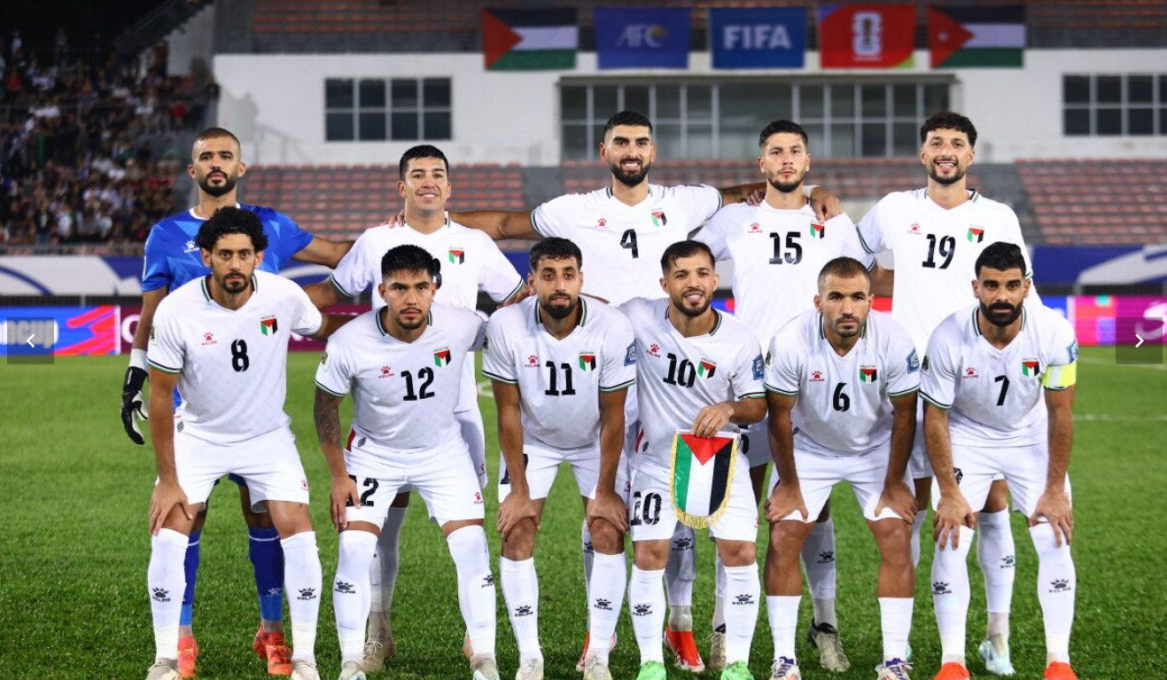 Palestine 2024-25 Away (O. DABBAGH #11) Jersey/Shirt