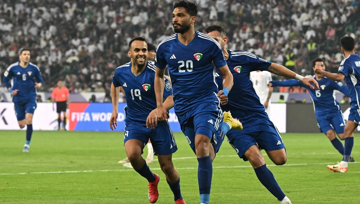 Kuwait 2025 Home (#20- NASSER) Jersey/Shirt