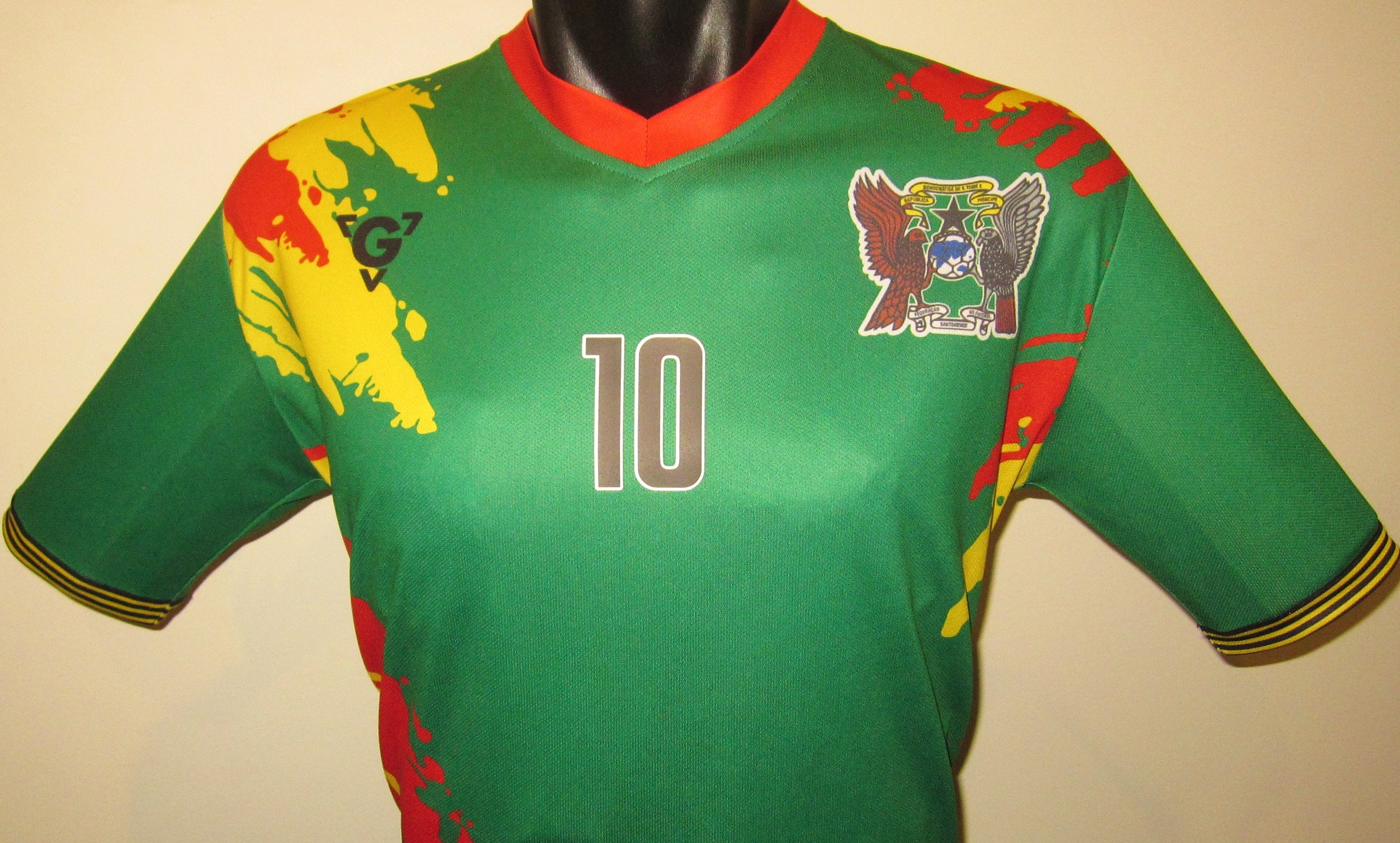 São Tomé e Príncipe 2025 Home (#10- LEAL) Jersey/Shirt
