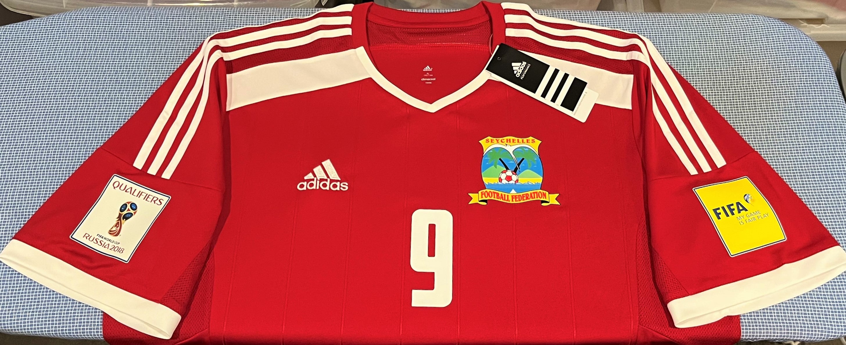 Seychelles 2015 Home (#9- HENRIETTE) Jersey/Shirt