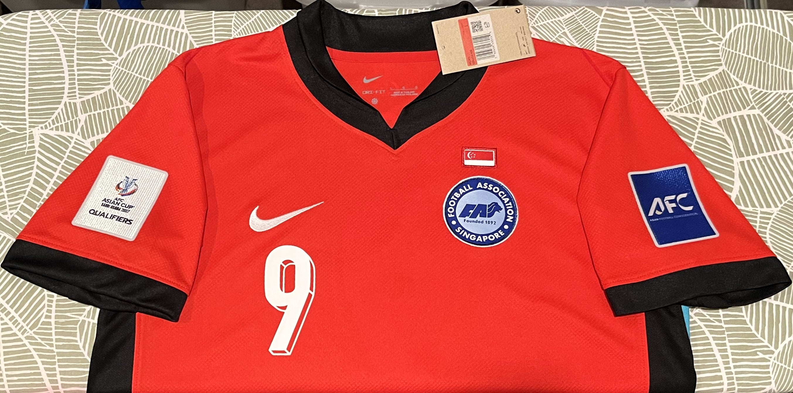 Singapore 2025-26 Home (IKHSAN #9) Jersey/Shirt