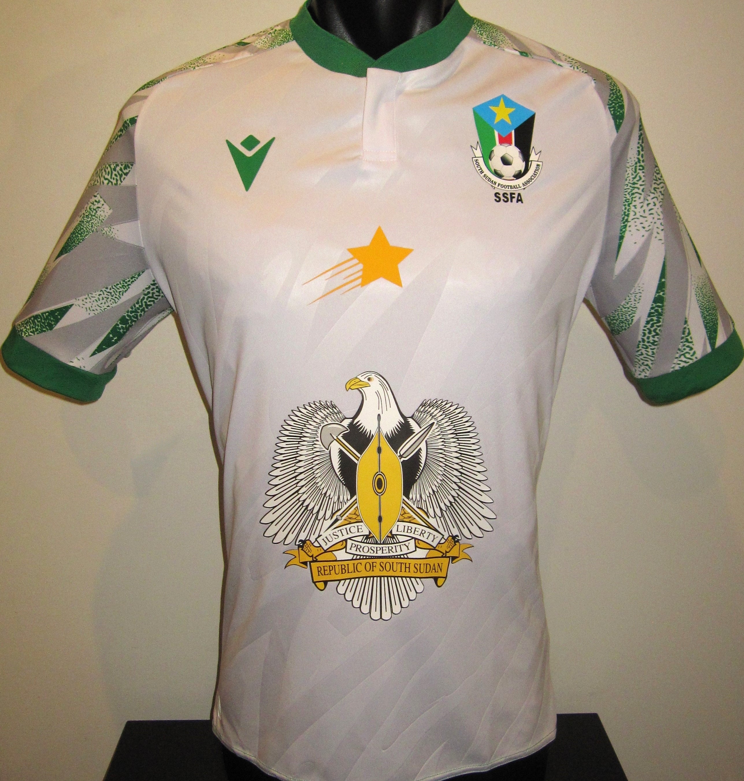 South Sudan 2024 Home (#4- MAKER) Jersey/Shirt