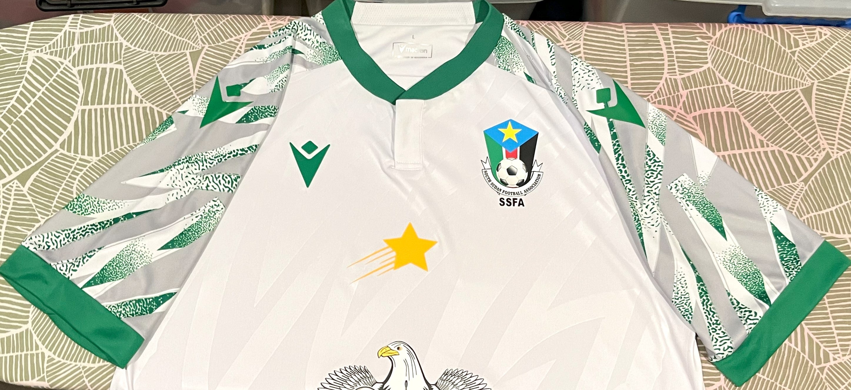 South Sudan 2024 Home (#4- MAKER) Jersey/Shirt