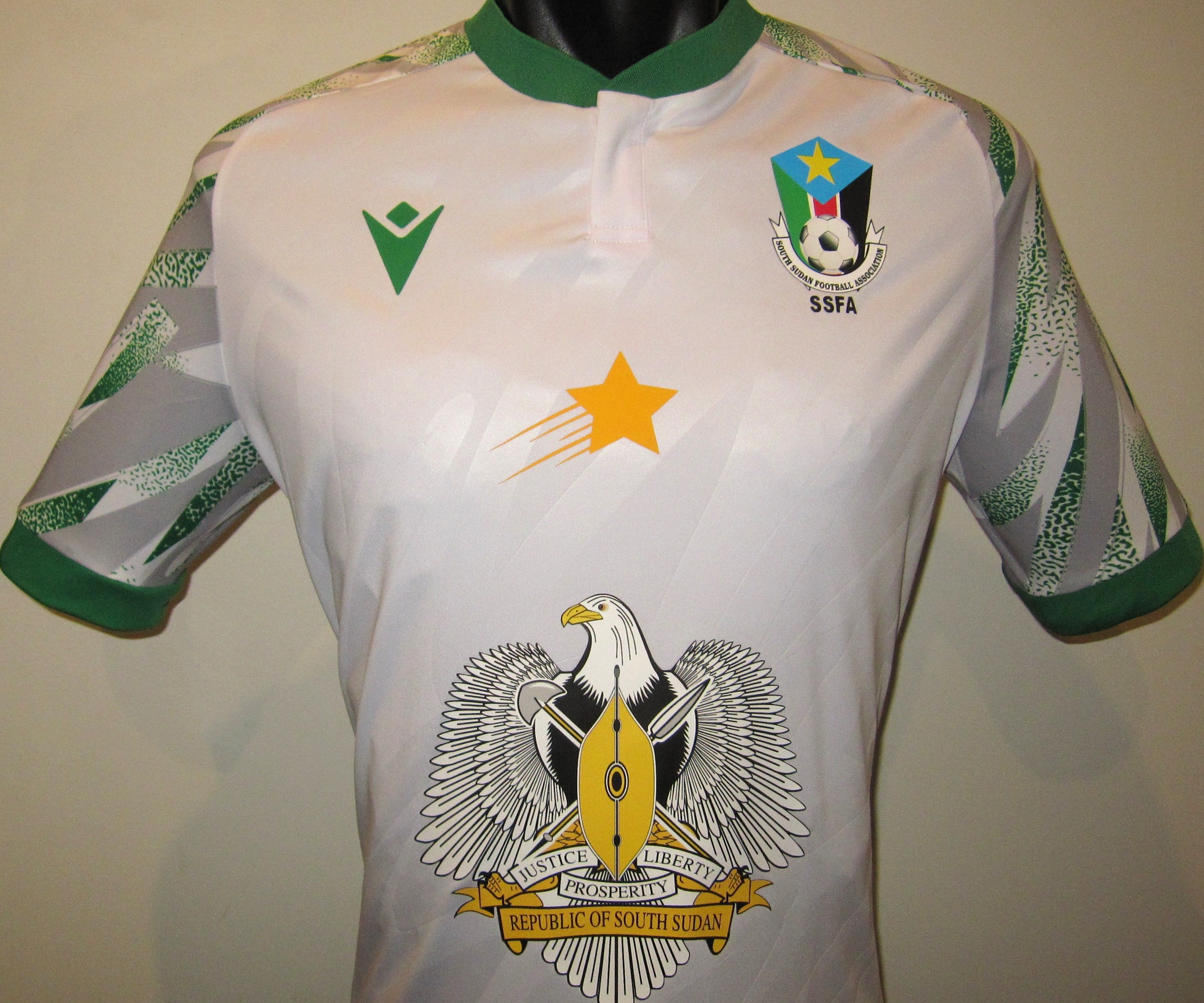 South Sudan 2024 Home (#4- MAKER) Jersey/Shirt