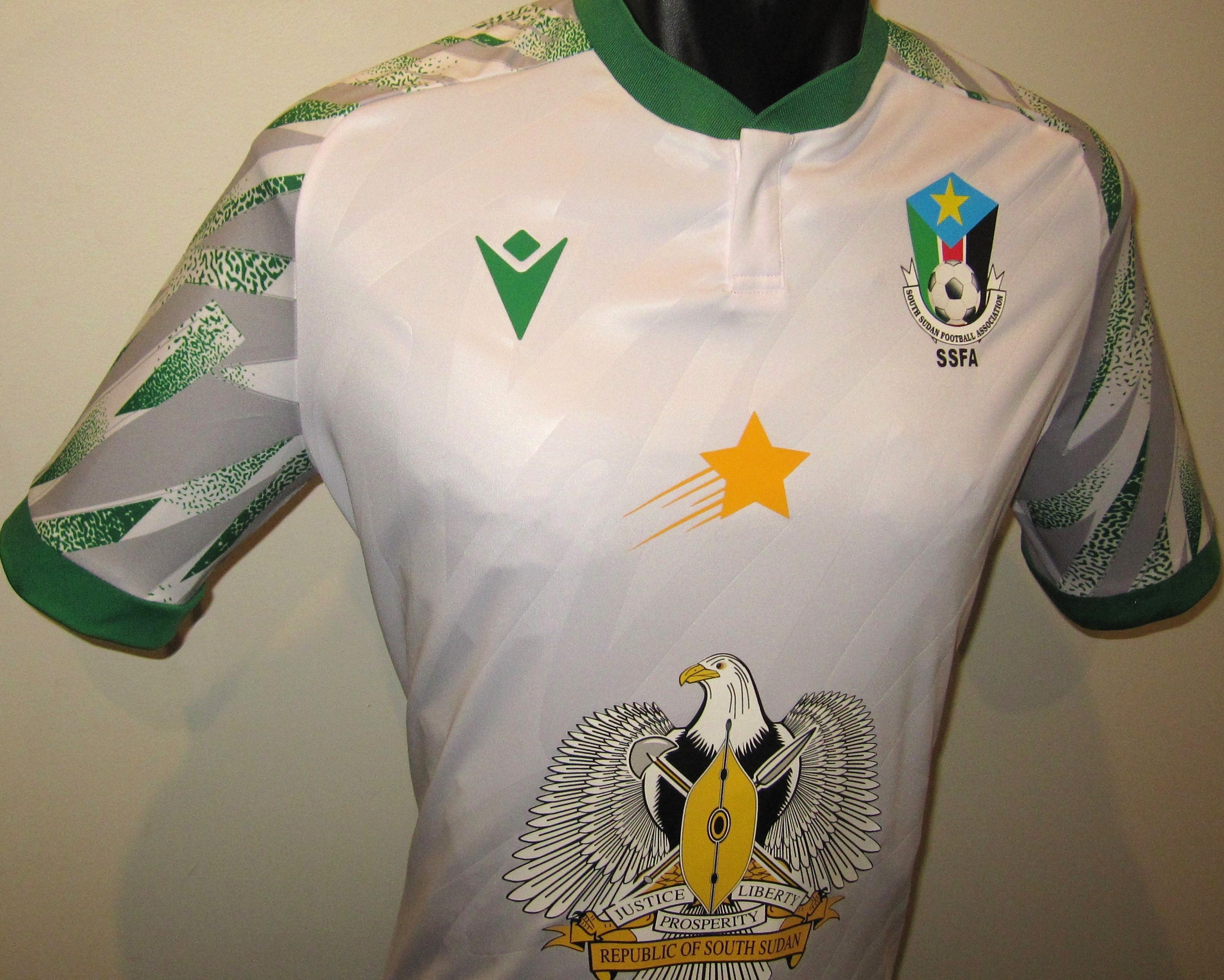South Sudan 2024 Home (#4- MAKER) Jersey/Shirt