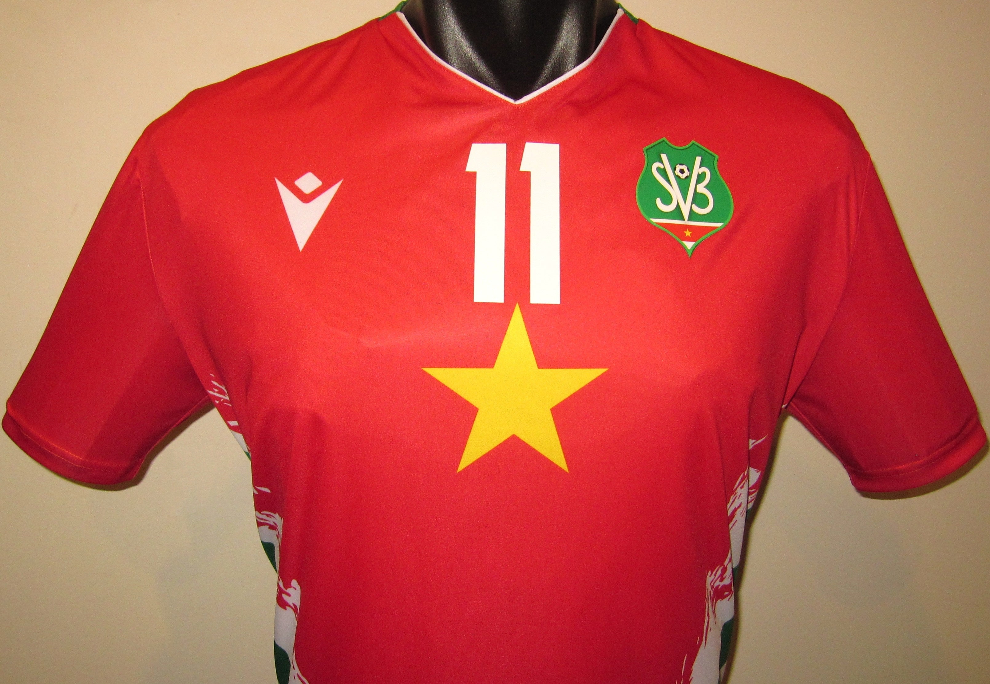 Suriname 2025-26 Home (BECKER #11) Jersey/Shirt