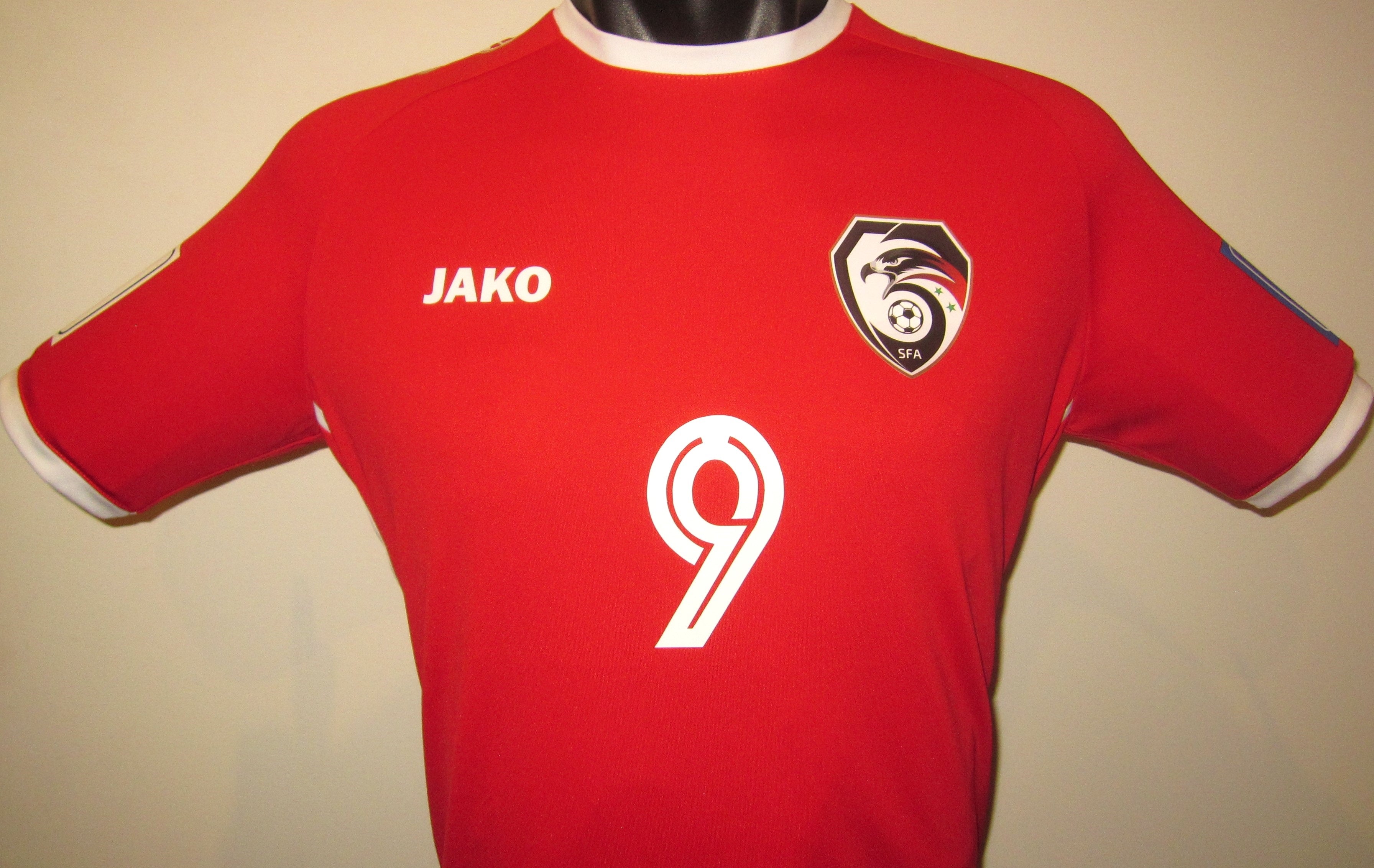 Syria 2023 Home (#9- AL-SOMA) Jersey/Shirt