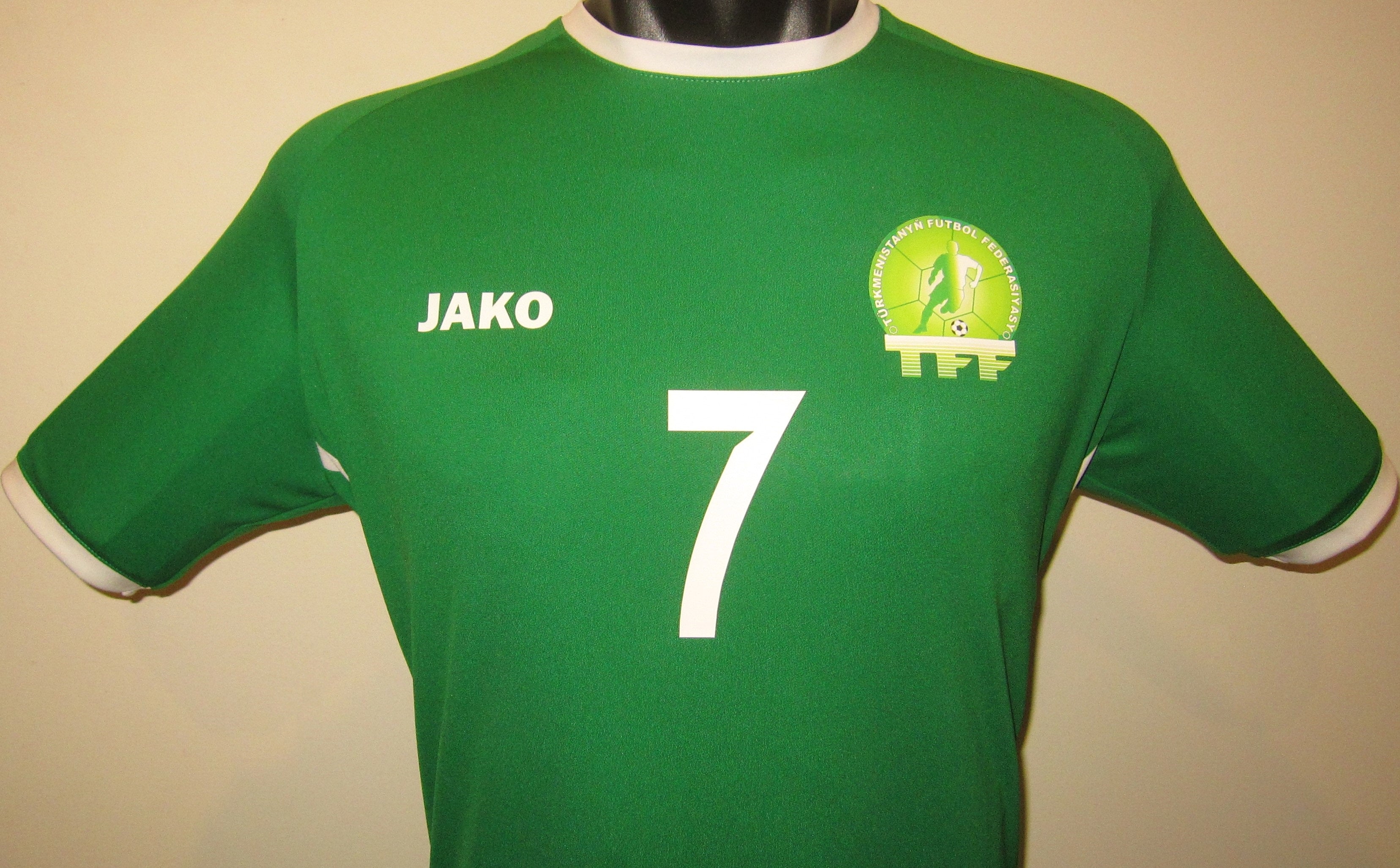 Turkmenistan 2024 Home (#7- AMANOV) Jersey/Shirt