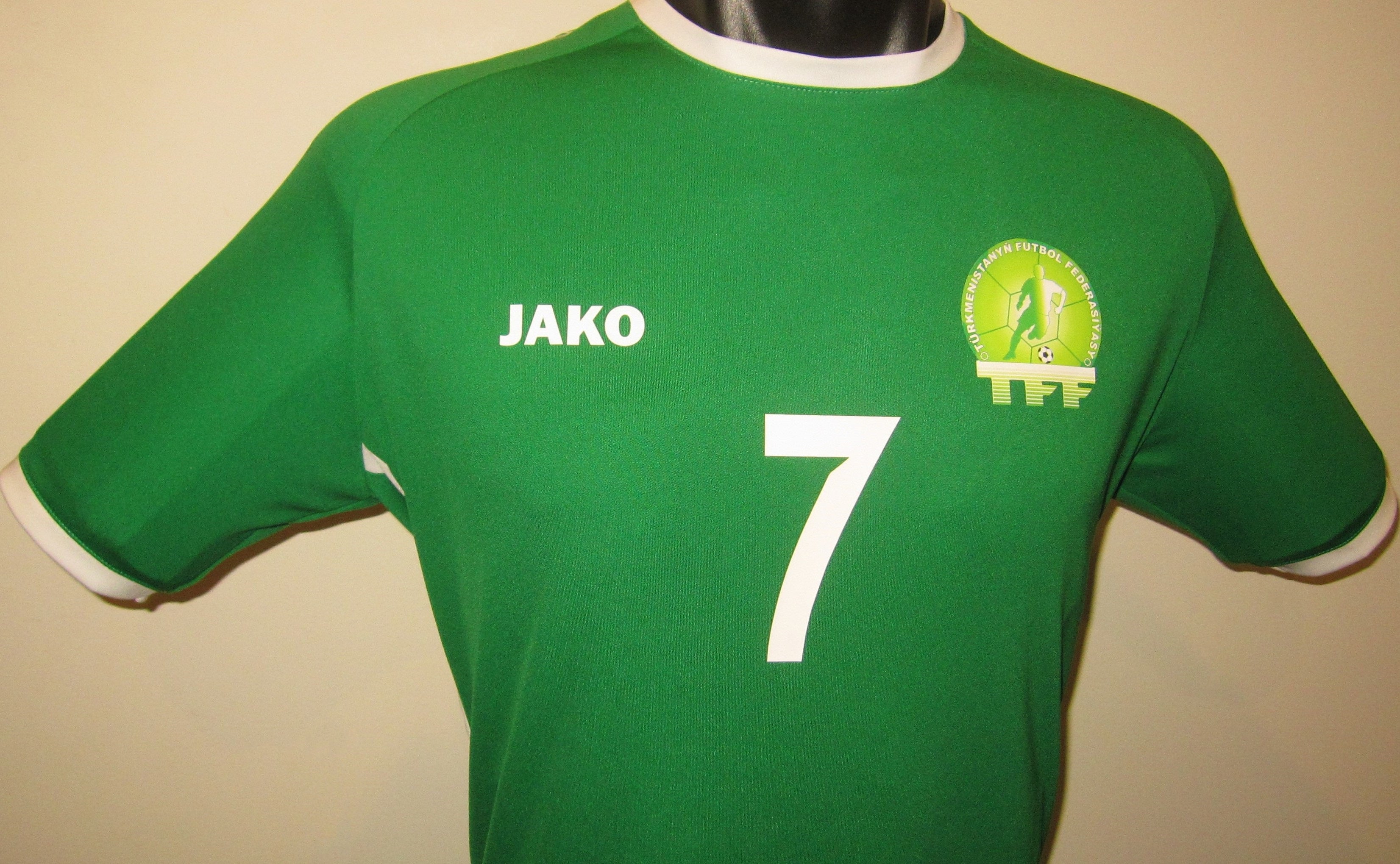 Turkmenistan 2024 Home (#7- AMANOV) Jersey/Shirt