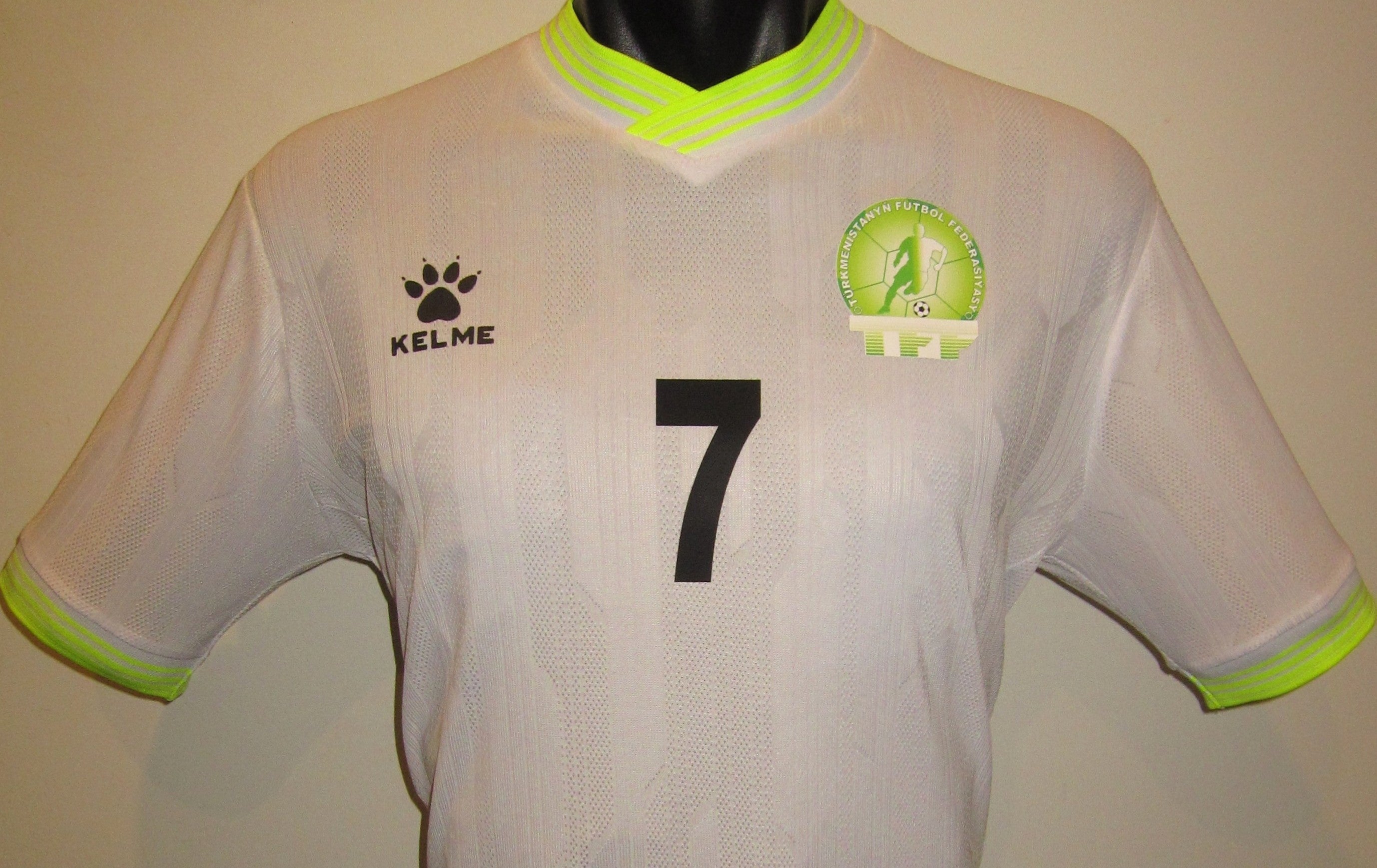 Turkmenistan 2025 Away (#7- AMANOV) Jersey/Shirt