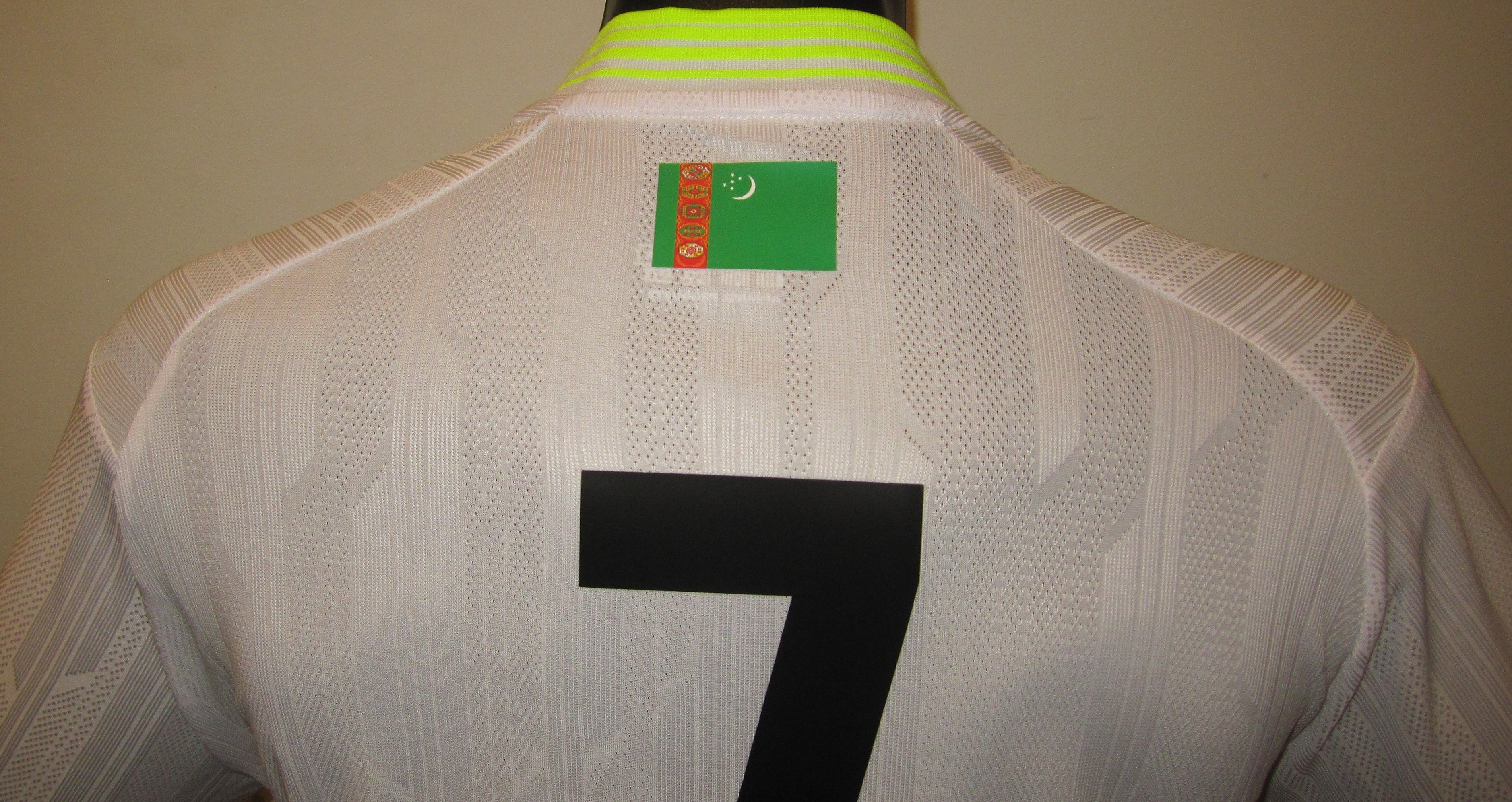 Turkmenistan 2025 Away (#7- AMANOV) Jersey/Shirt