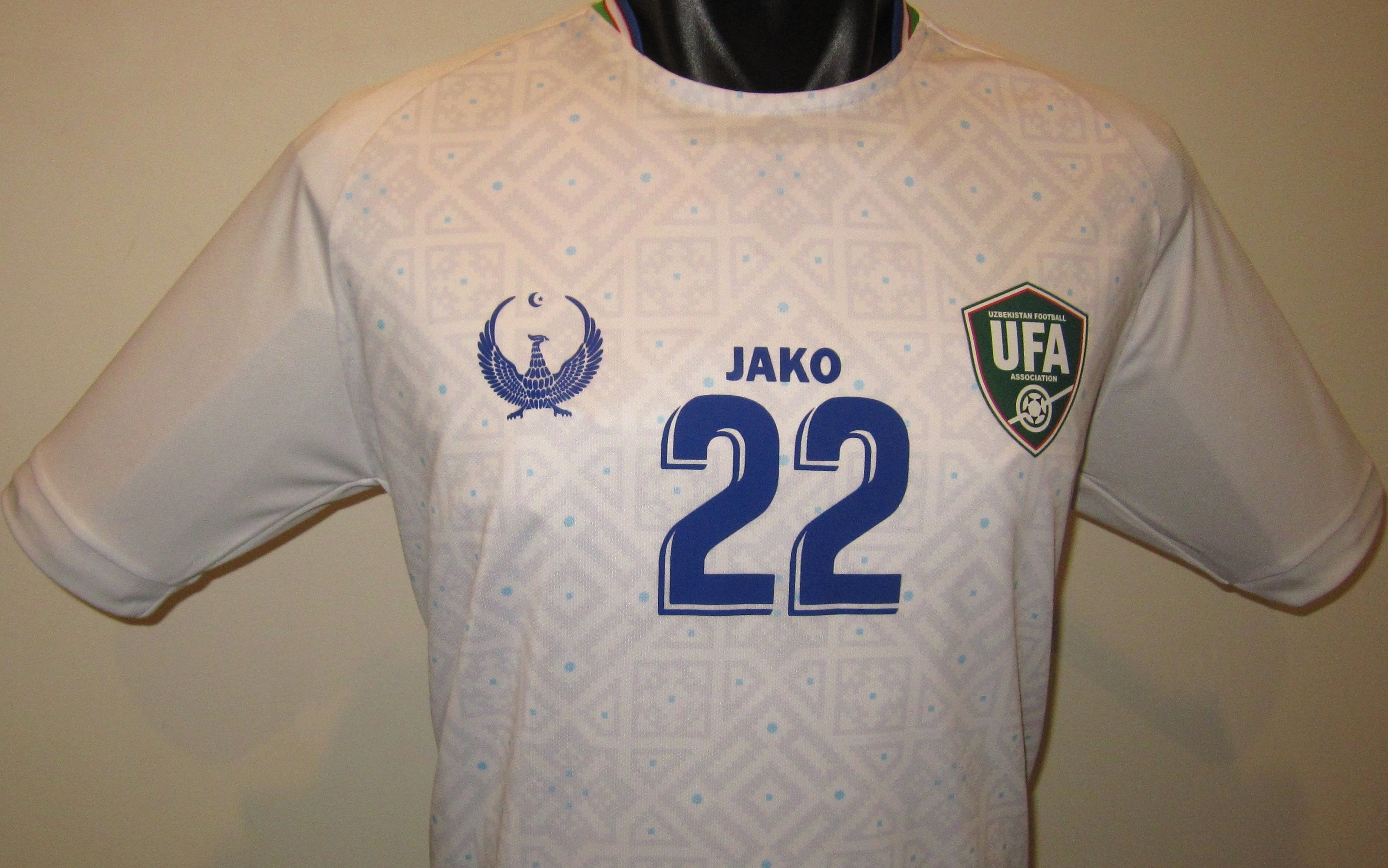 Uzbekistan 2025 Away (FAYZULLAEV #22) Jersey/Shirt