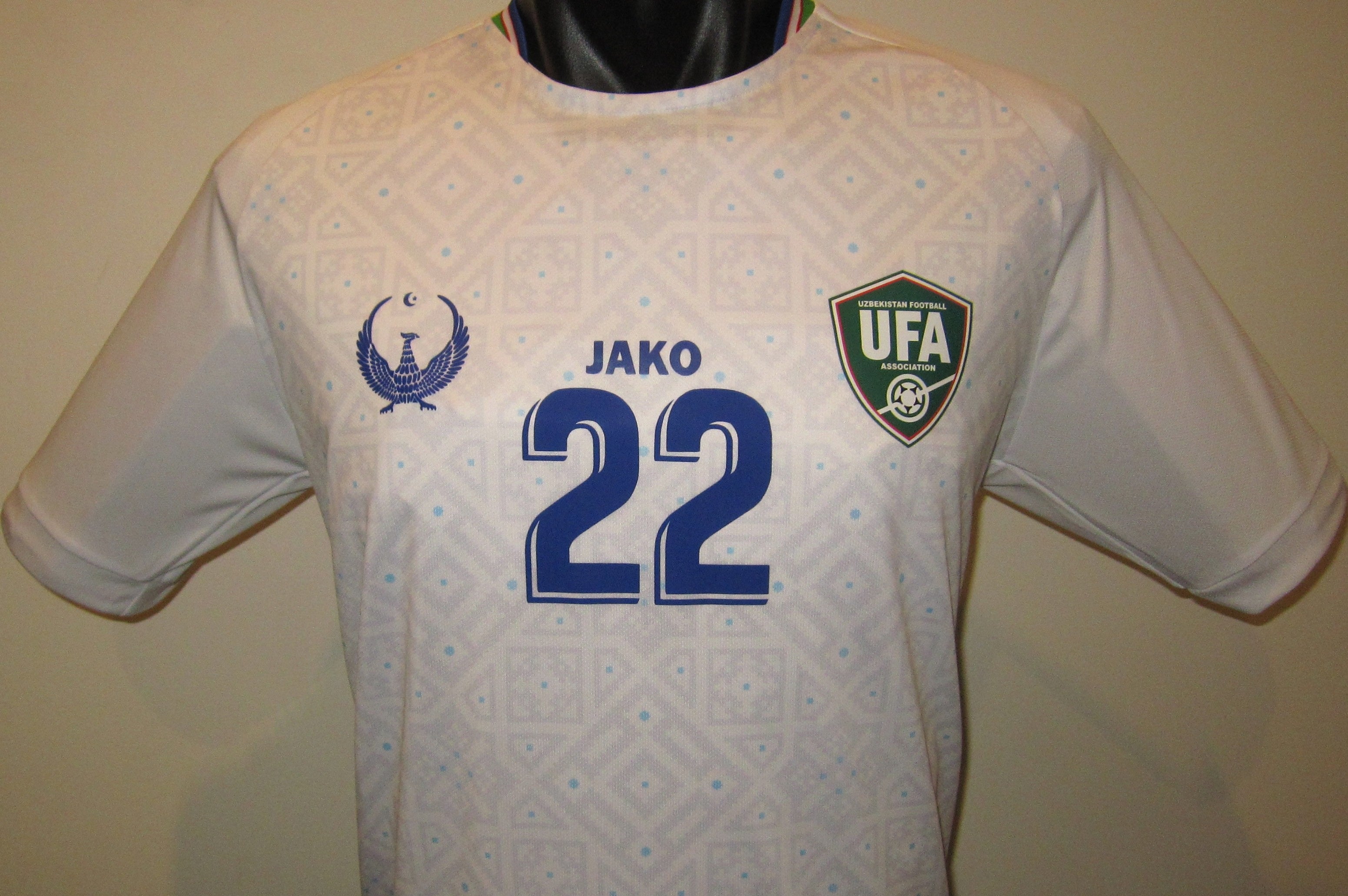 Uzbekistan 2025 Away (FAYZULLAEV #22) Jersey/Shirt