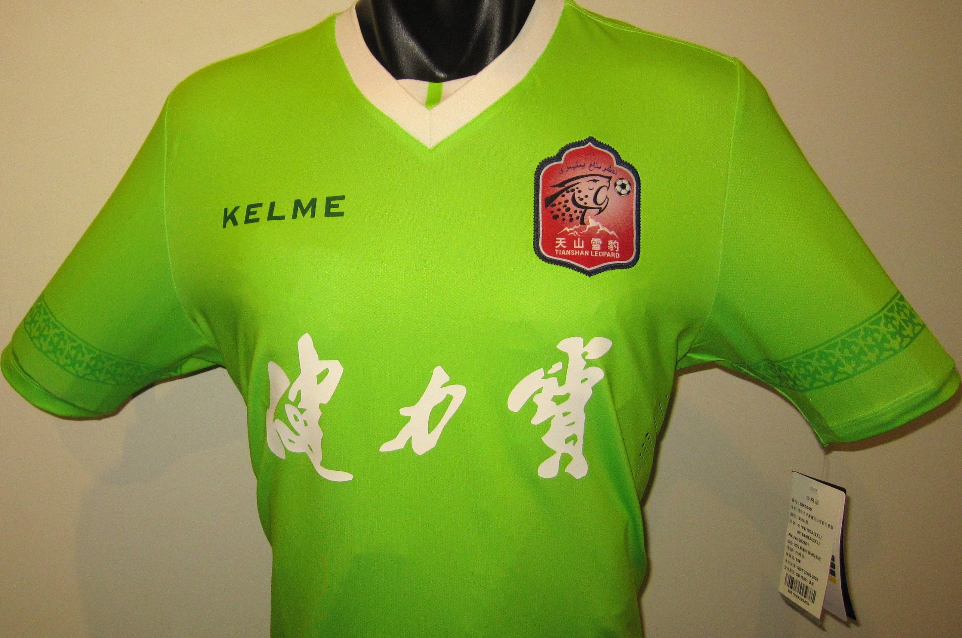 Xinjiang Tianshan Leopard 2018 Home (REYES #37) Jersey/Shirt