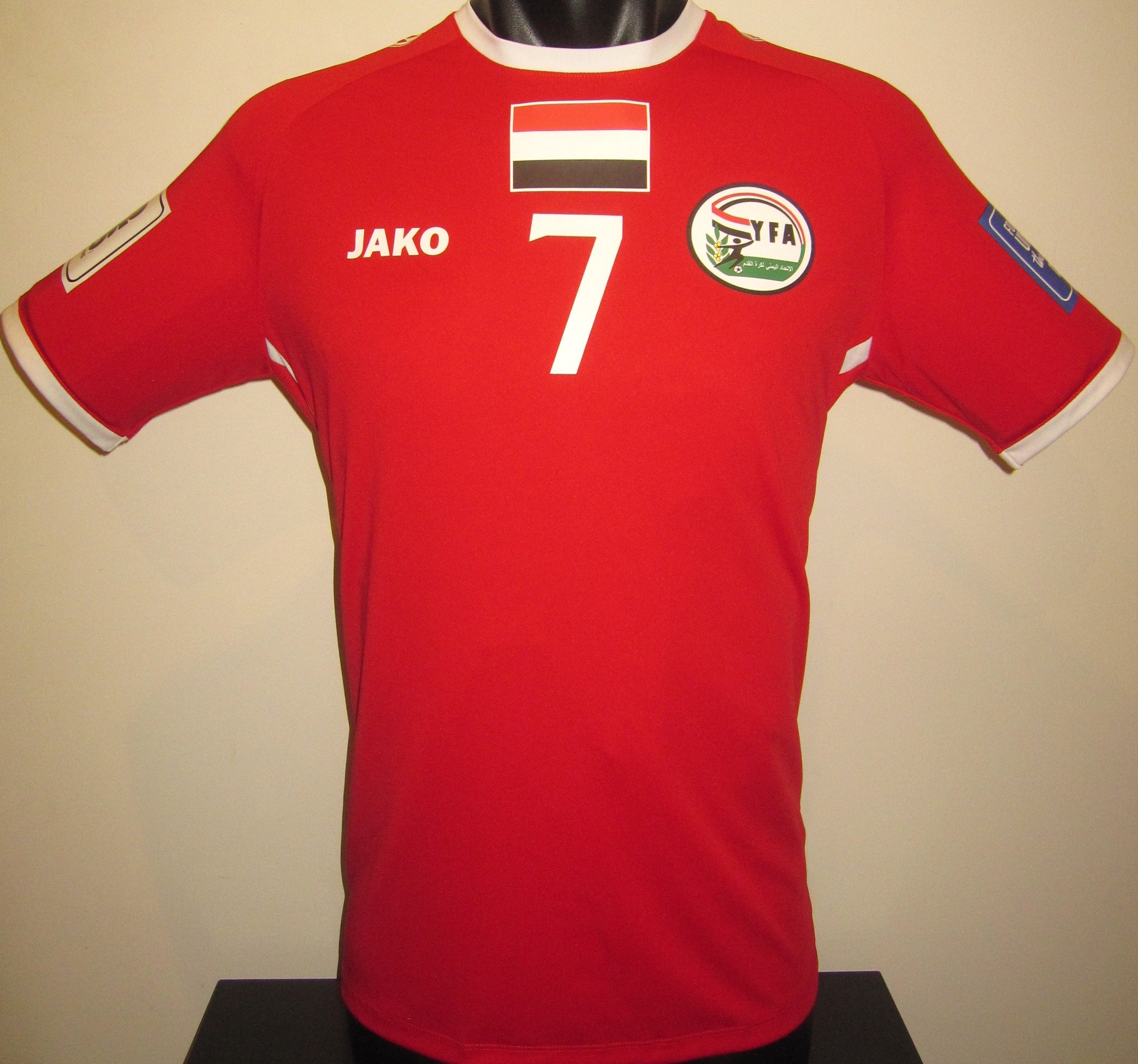 Yemen 2023-24 Home (#7- AL-SARORI) Jersey/Shirt