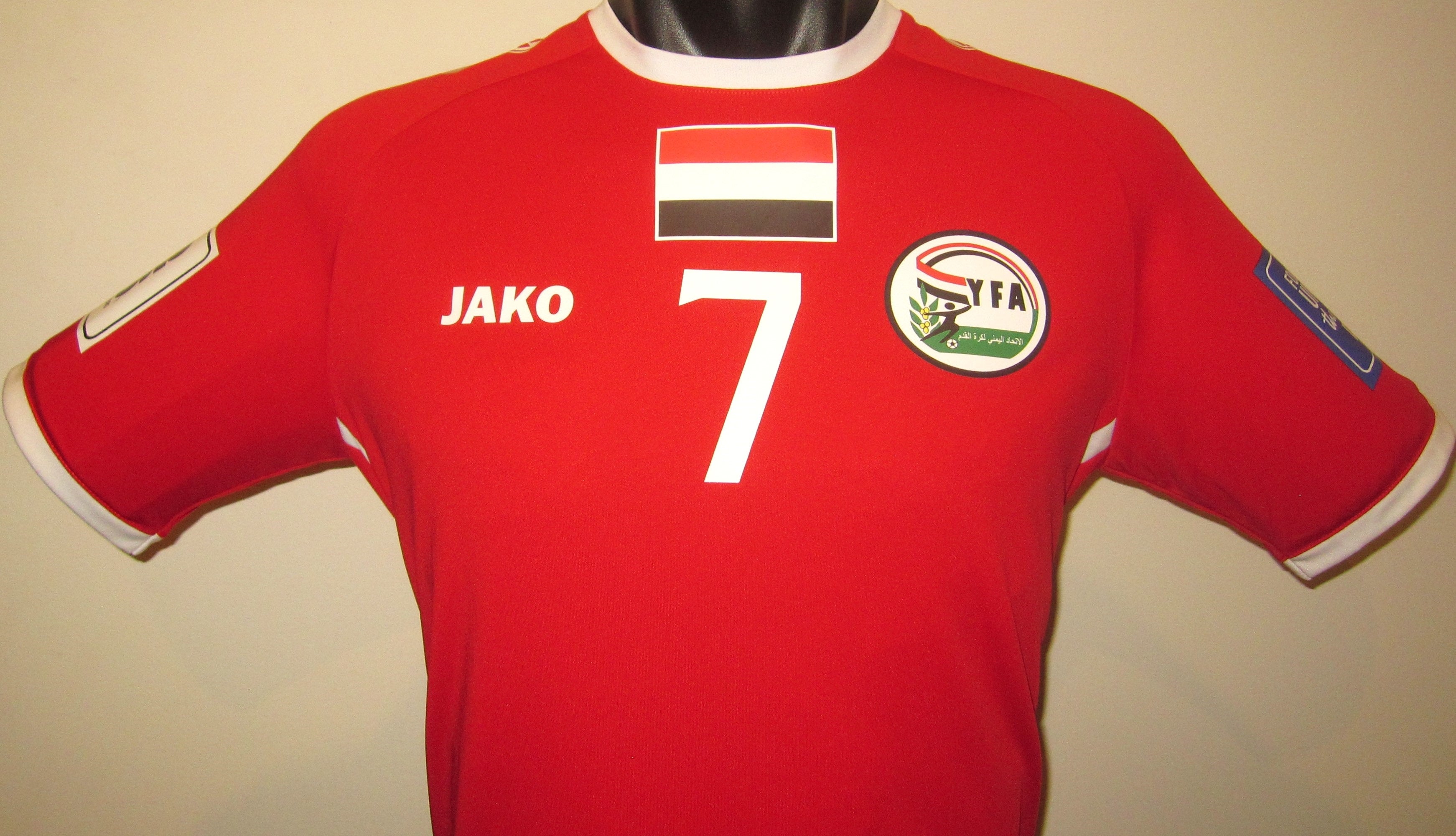 Yemen 2023-24 Home (#7- AL-SARORI) Jersey/Shirt