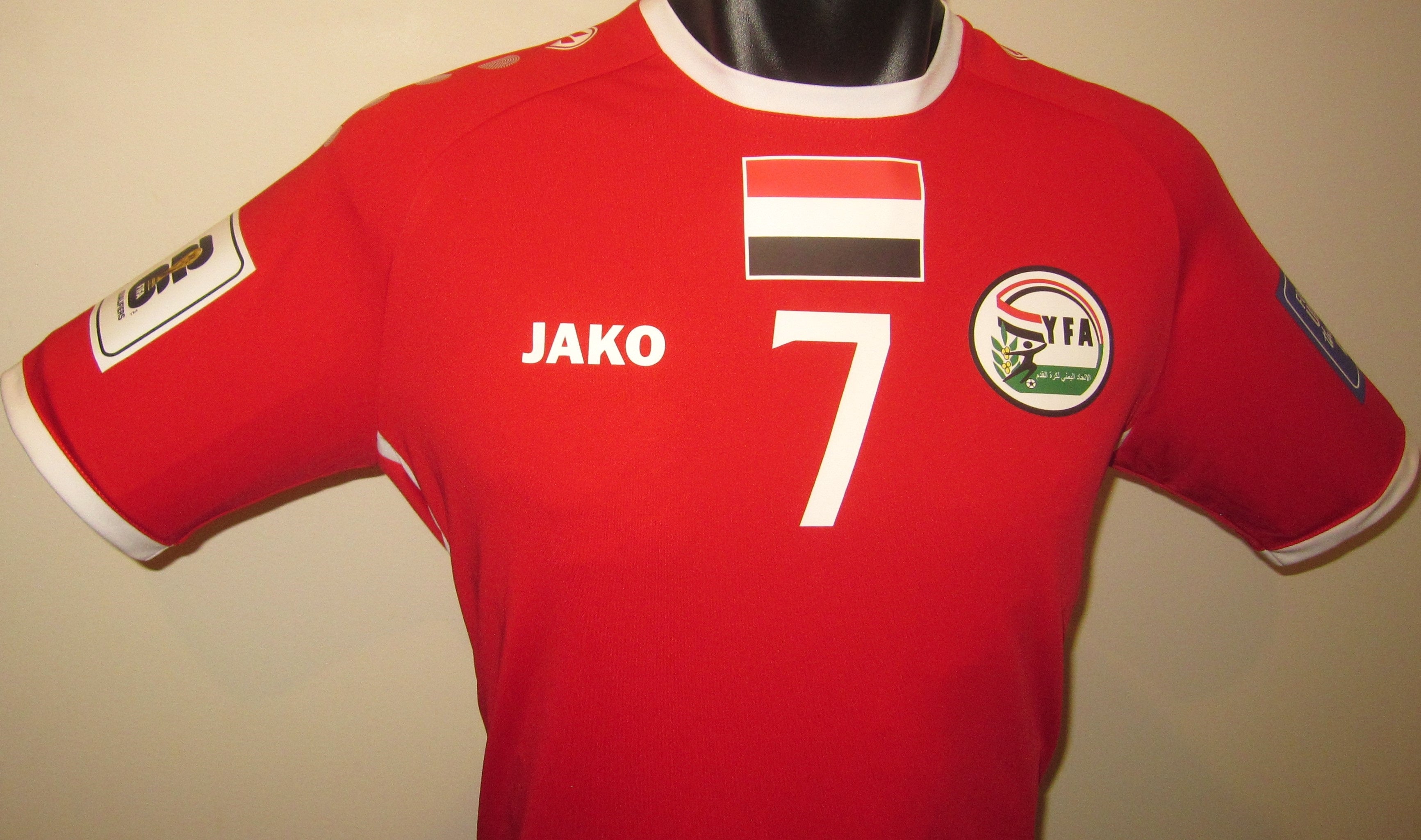 Yemen 2023-24 Home (#7- AL-SARORI) Jersey/Shirt