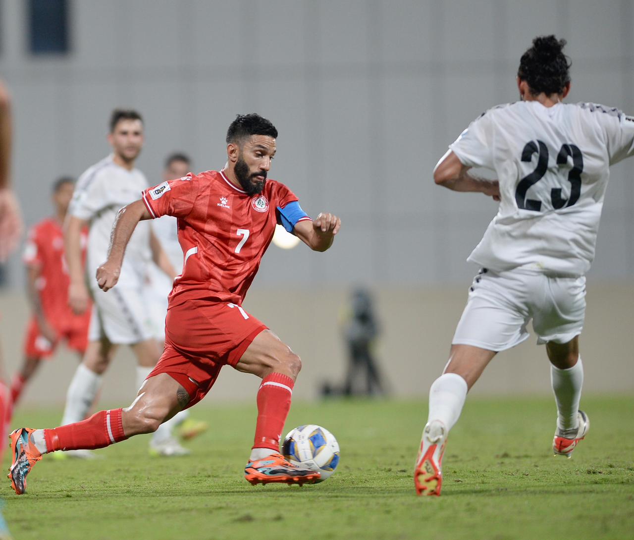 Lebanon 2023-24 Home (#7- MAATOUK) Jersey/Shirt