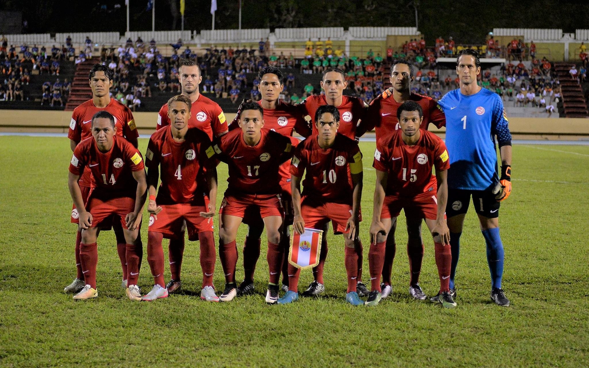 Tahiti 2016-17 Home (#10- TEHAU) Jersey/Shirt