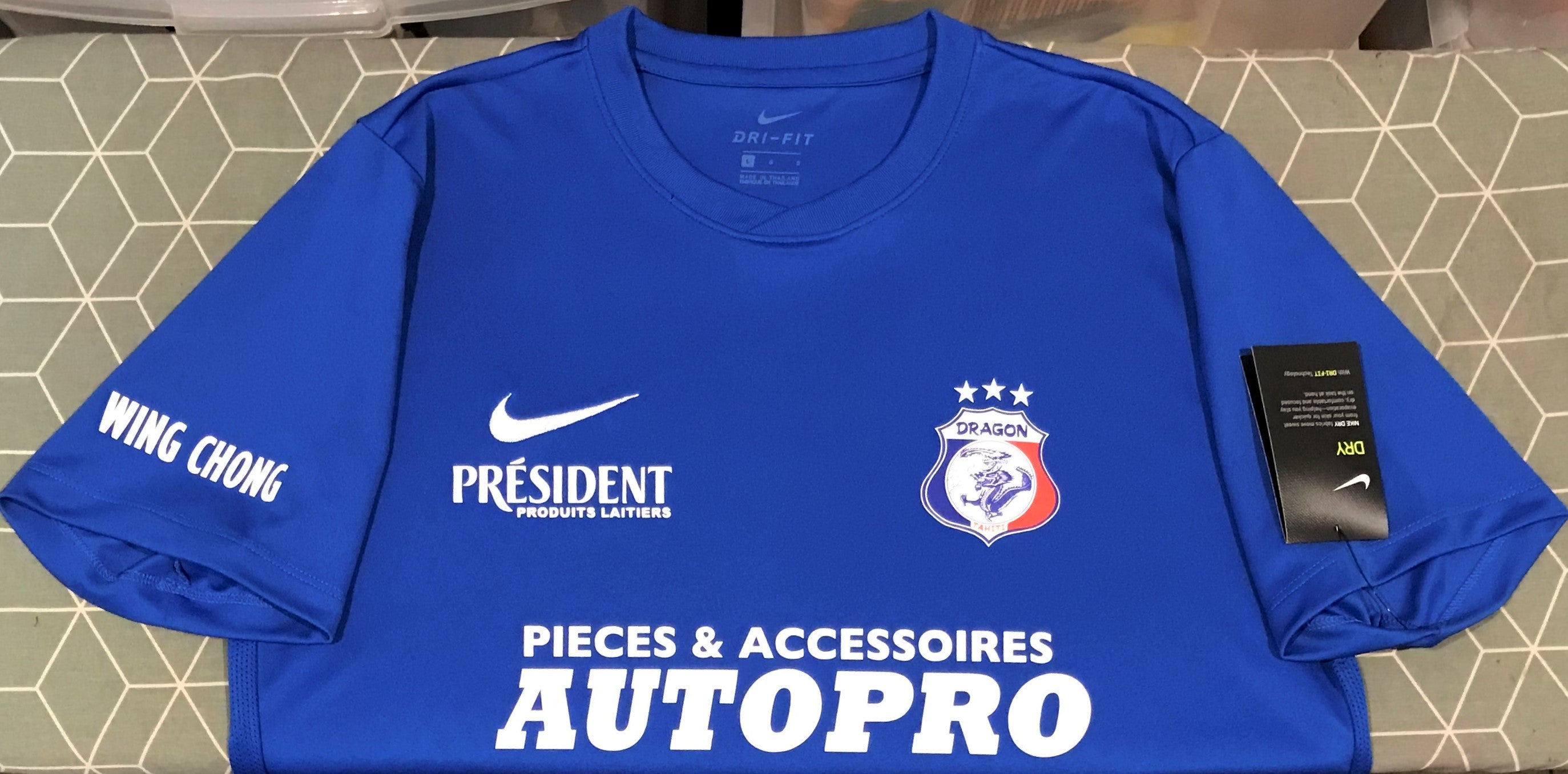 A.S Dragon 2021-22 Home (#7- LI FUNG KUEE) Jersey/Shirt