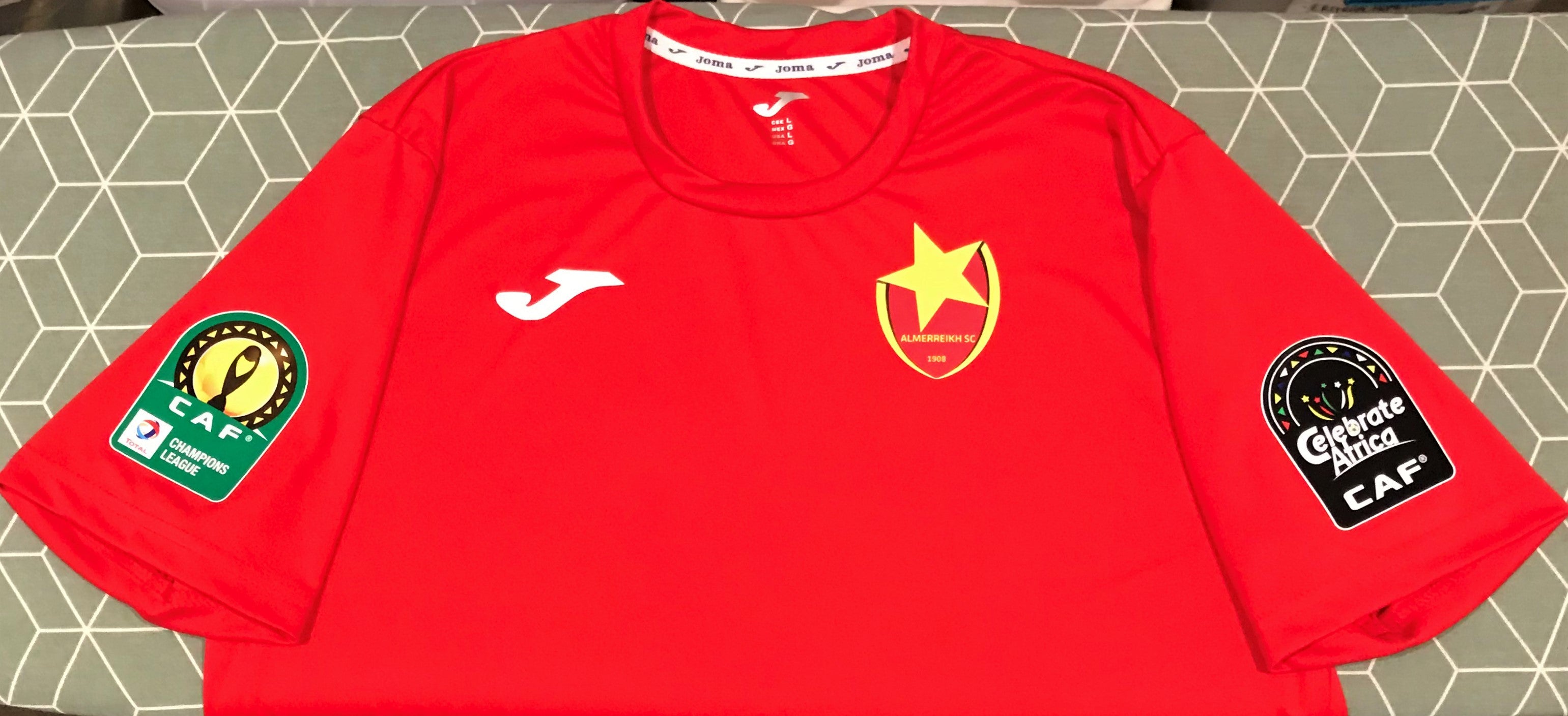Al-Merrikh SC 2020 Home (#9- MALIK) Jersey/Shirt