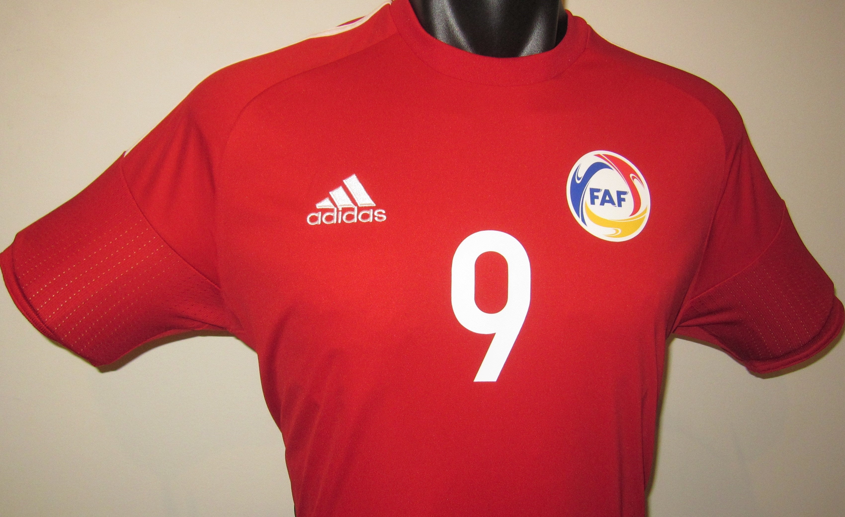 Andorra 2018 Home (#9- CUCU) Jersey/Shirt