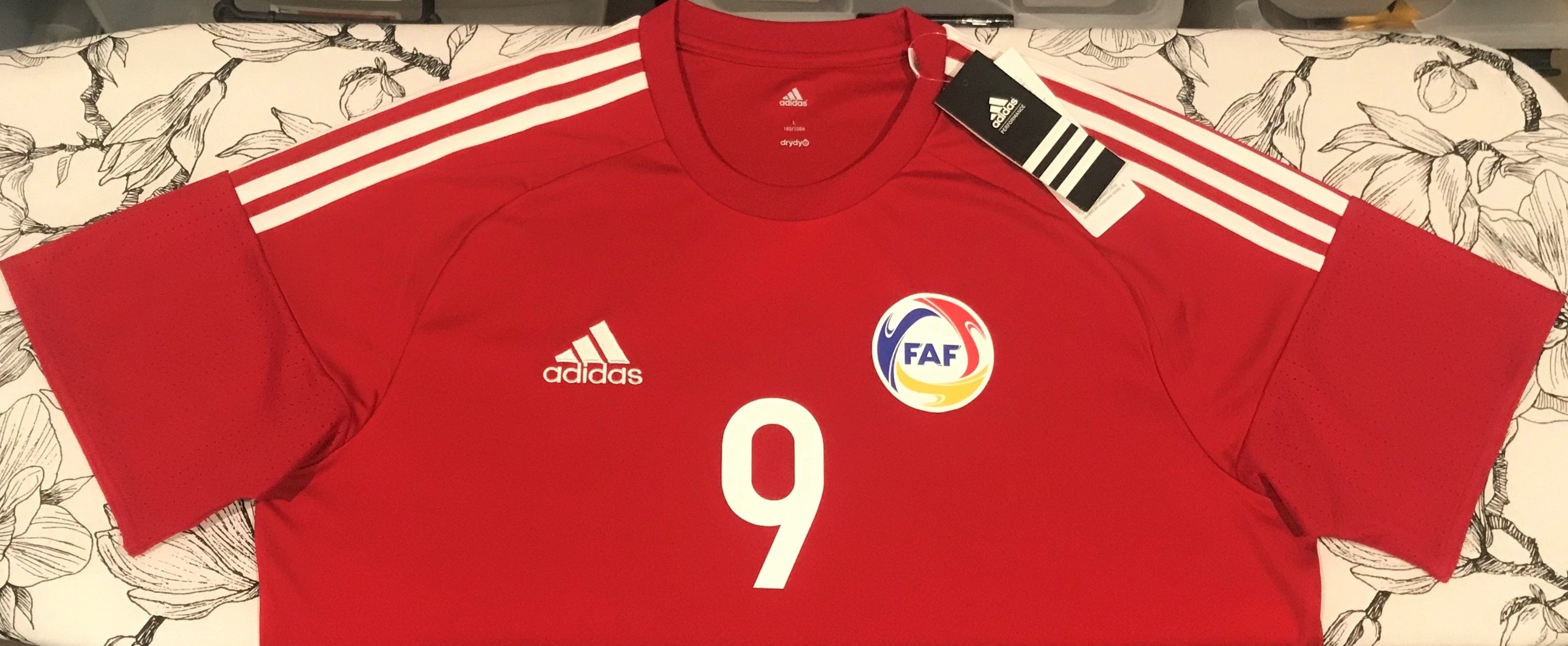 Andorra 2018 Home (#9- CUCU) Jersey/Shirt