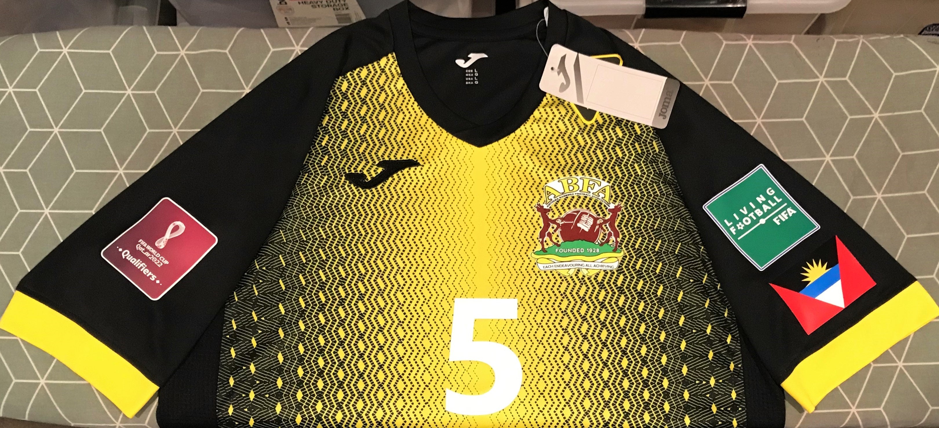 Antigua & Barbuda 2020-21 Home (#5- BOWRY) Jersey/Shirt