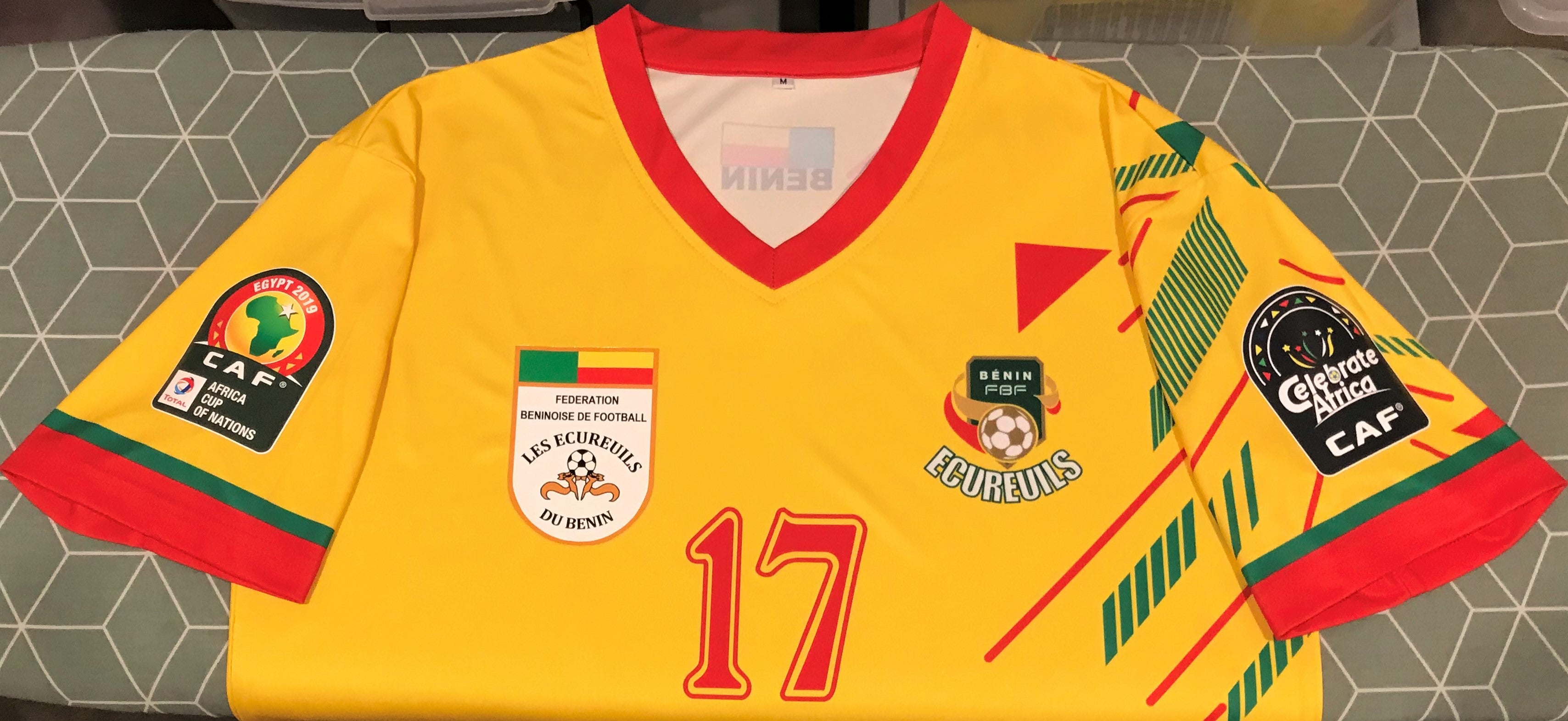 Benin 2019 Home (SESSEGNON #17) Jersey/Shirt