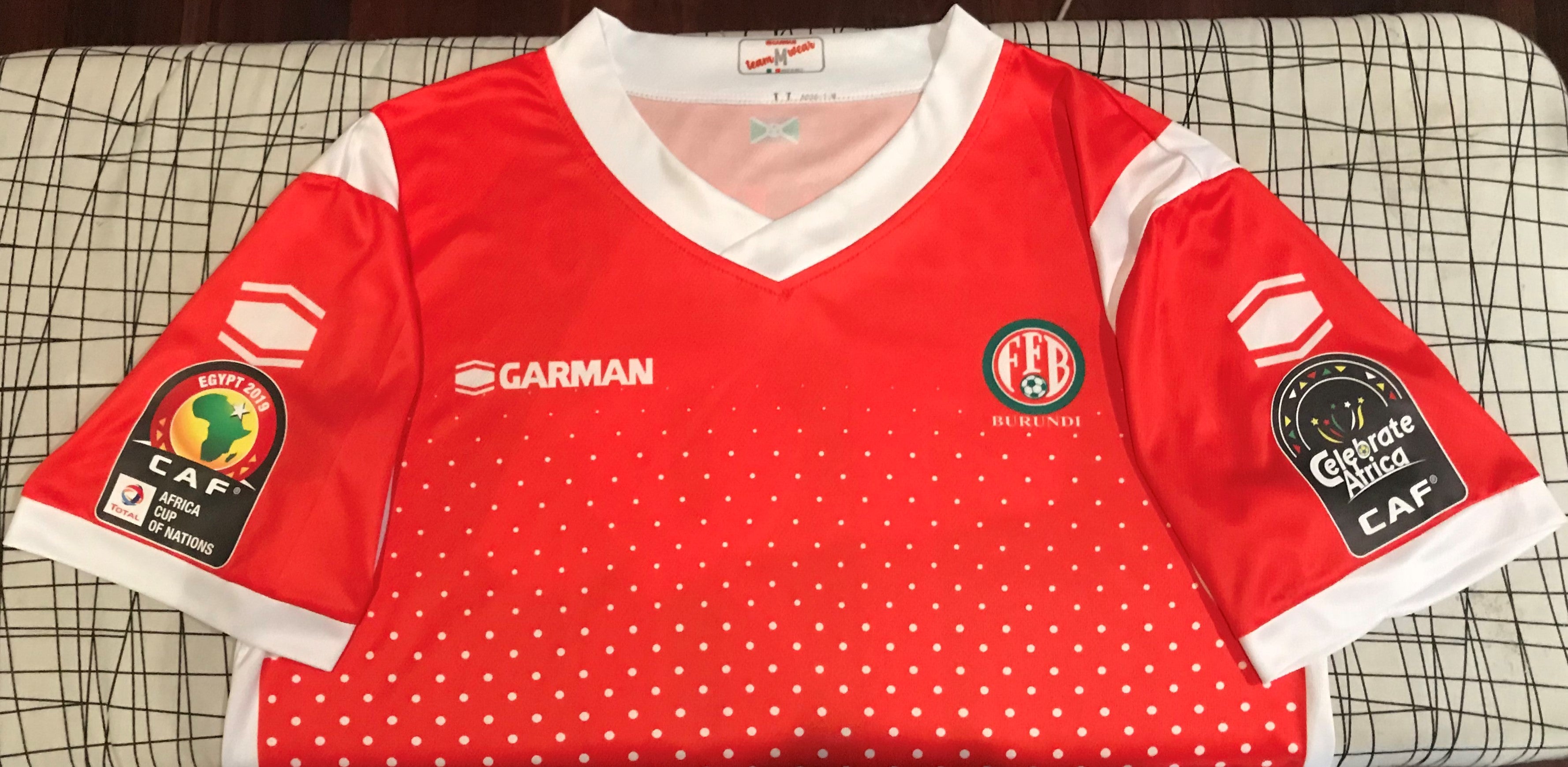 Burundi 2019-20 Home (BIGIRIMANA #5) Jersey/Shirt
