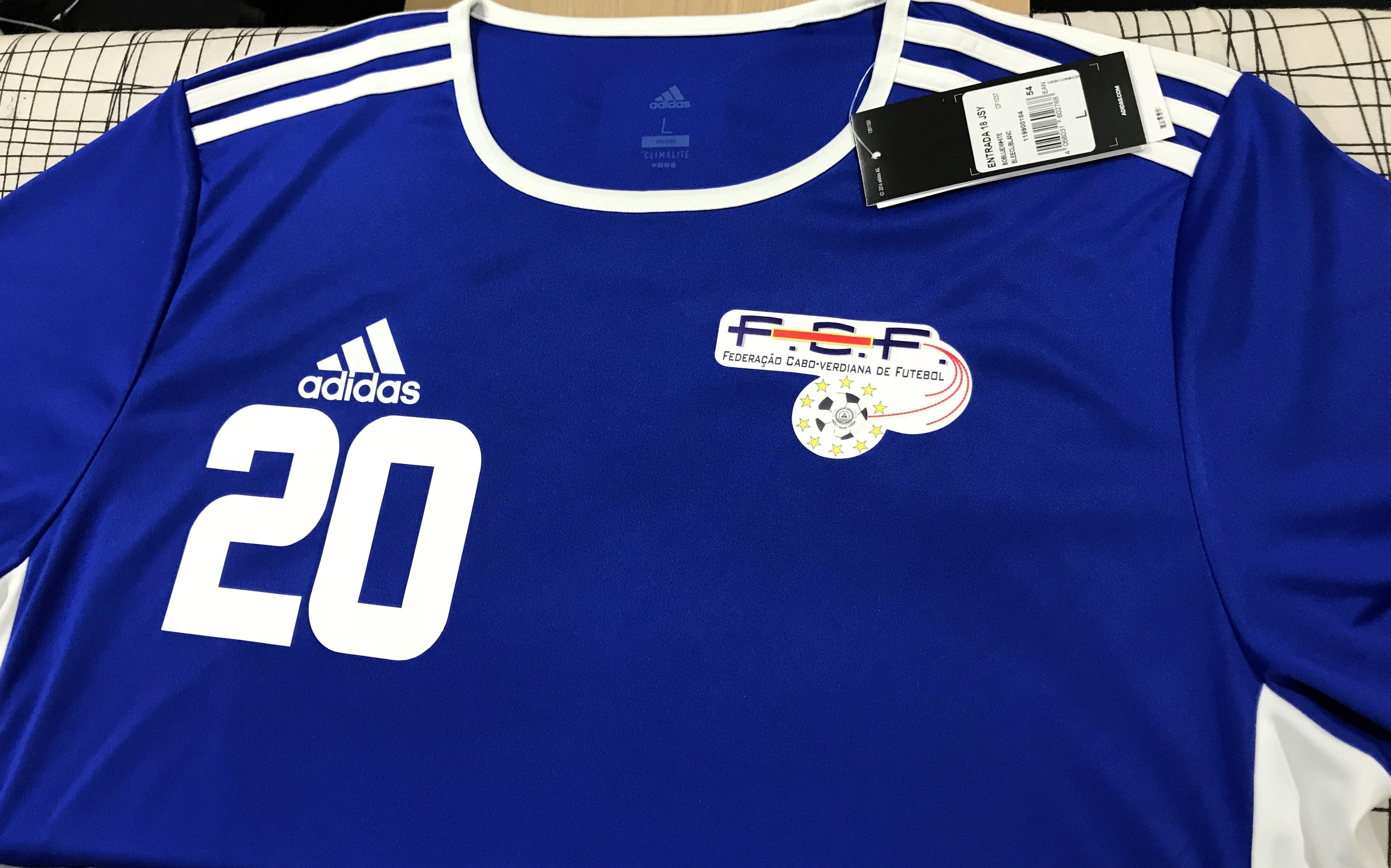 Cape Verde 2018 Home (#20- MENDES) Jersey/Shirt