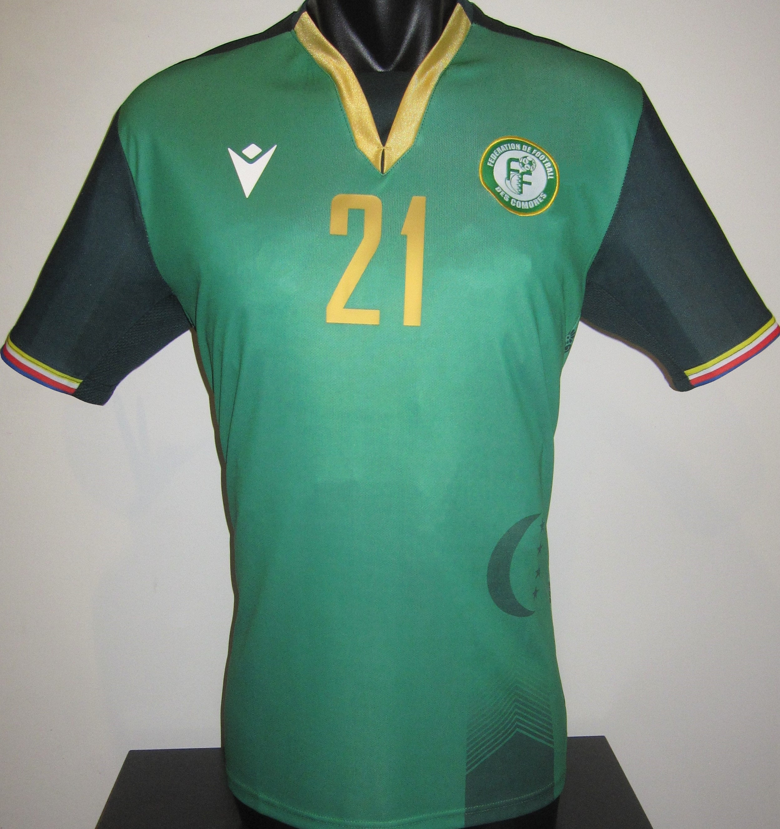Comoros 2021-22 Home (BEN.M #21) Jersey/Shirt